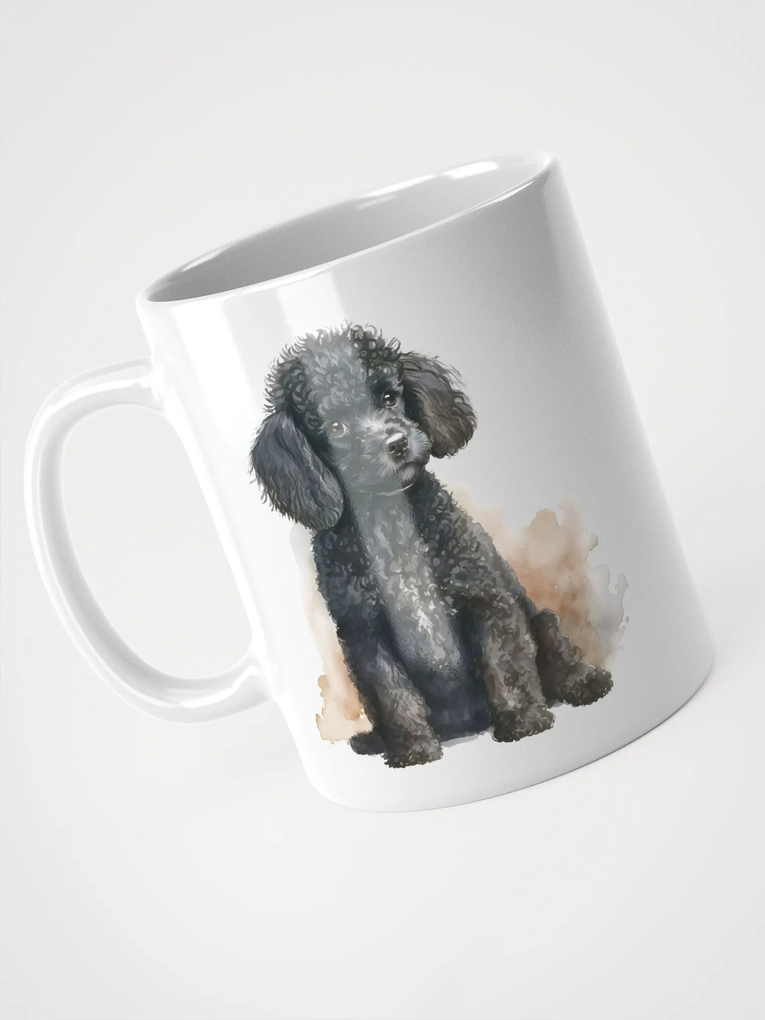 Black Poodle Coffee Mug product image (3)