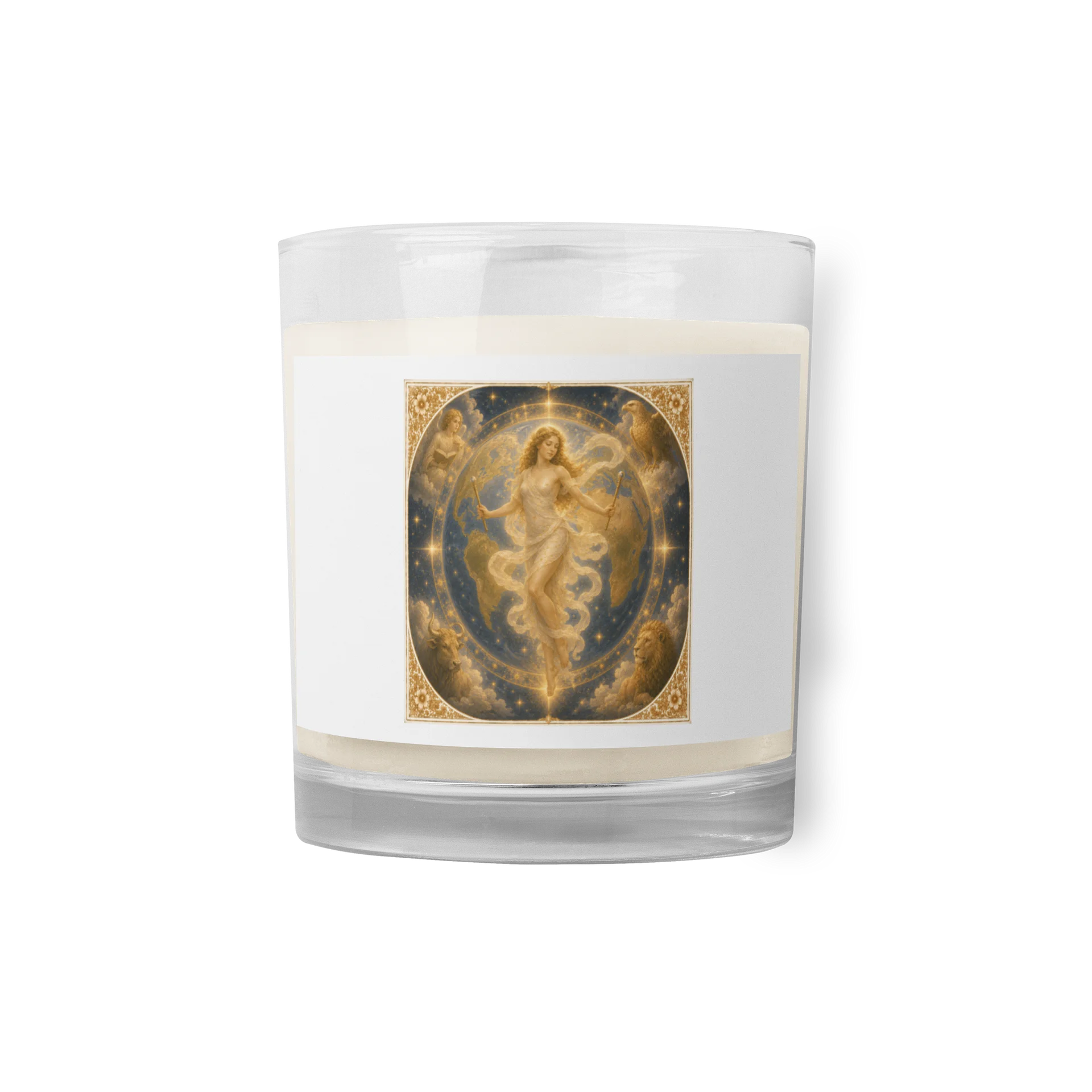 ​🌍 Bougie "L'Arcane XXI : Le Monde" – L'Accomplissement Suprême product image (1)
