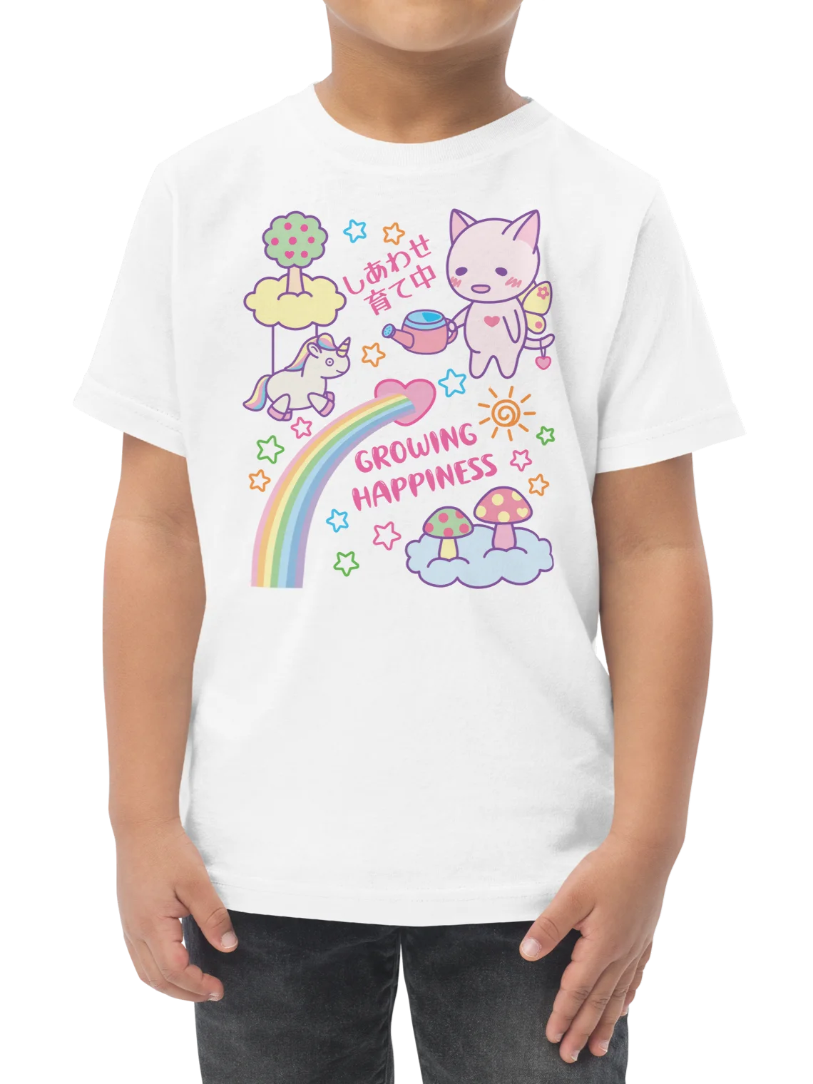Happy Butterfly Cat - Toddler T-shirt product image (1)