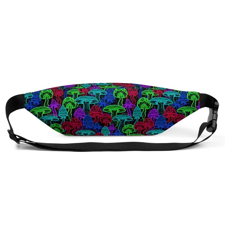 Neon Mushrooms (Variation 1) Fanny Pack product image (2)
