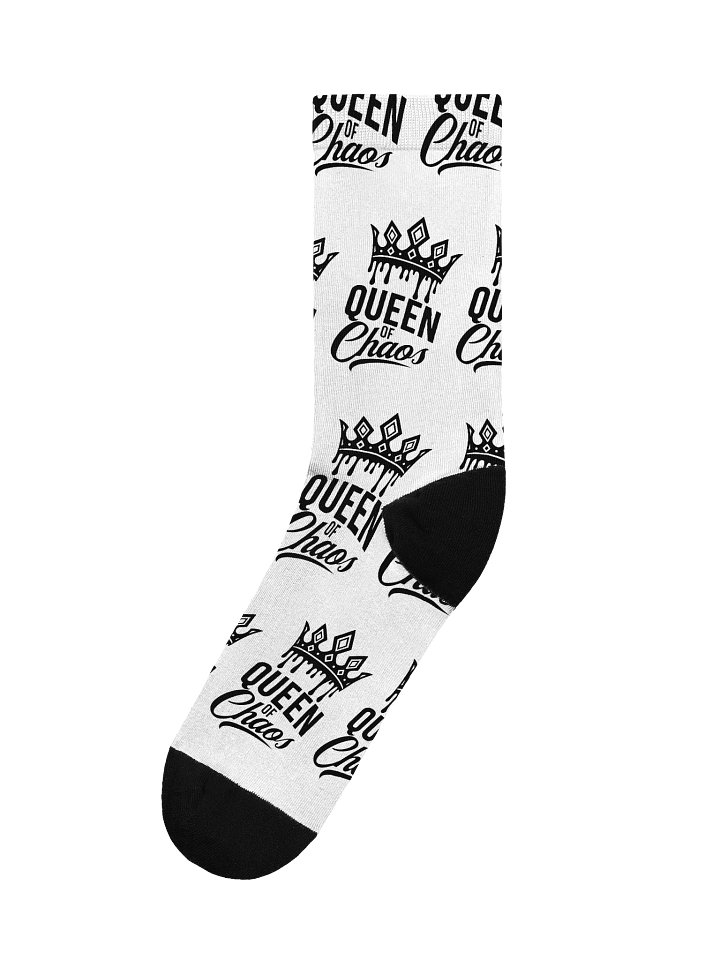 Queen of Chaos White Socks product image (1)