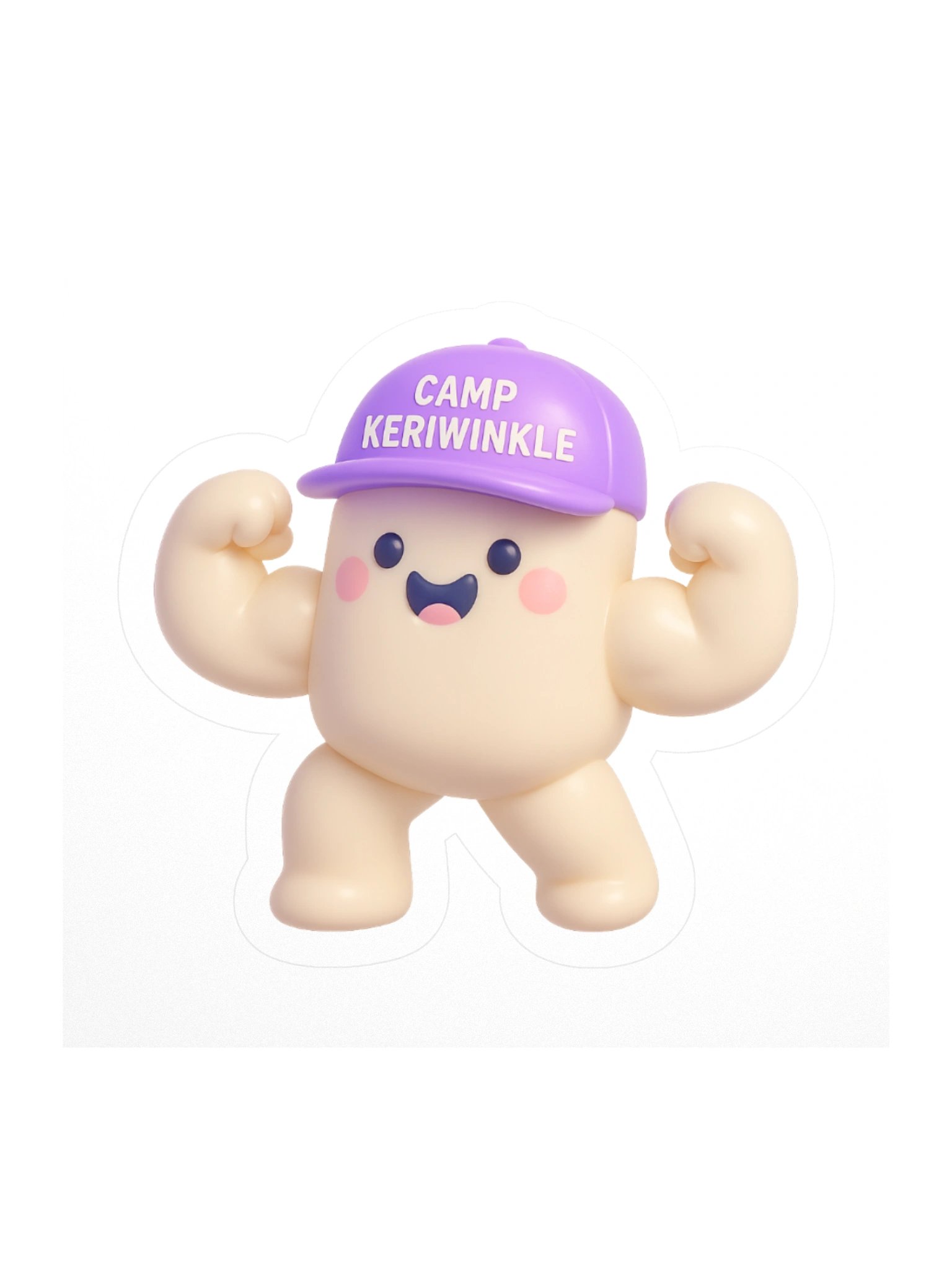 Buff Marshie Sticker product image (1)
