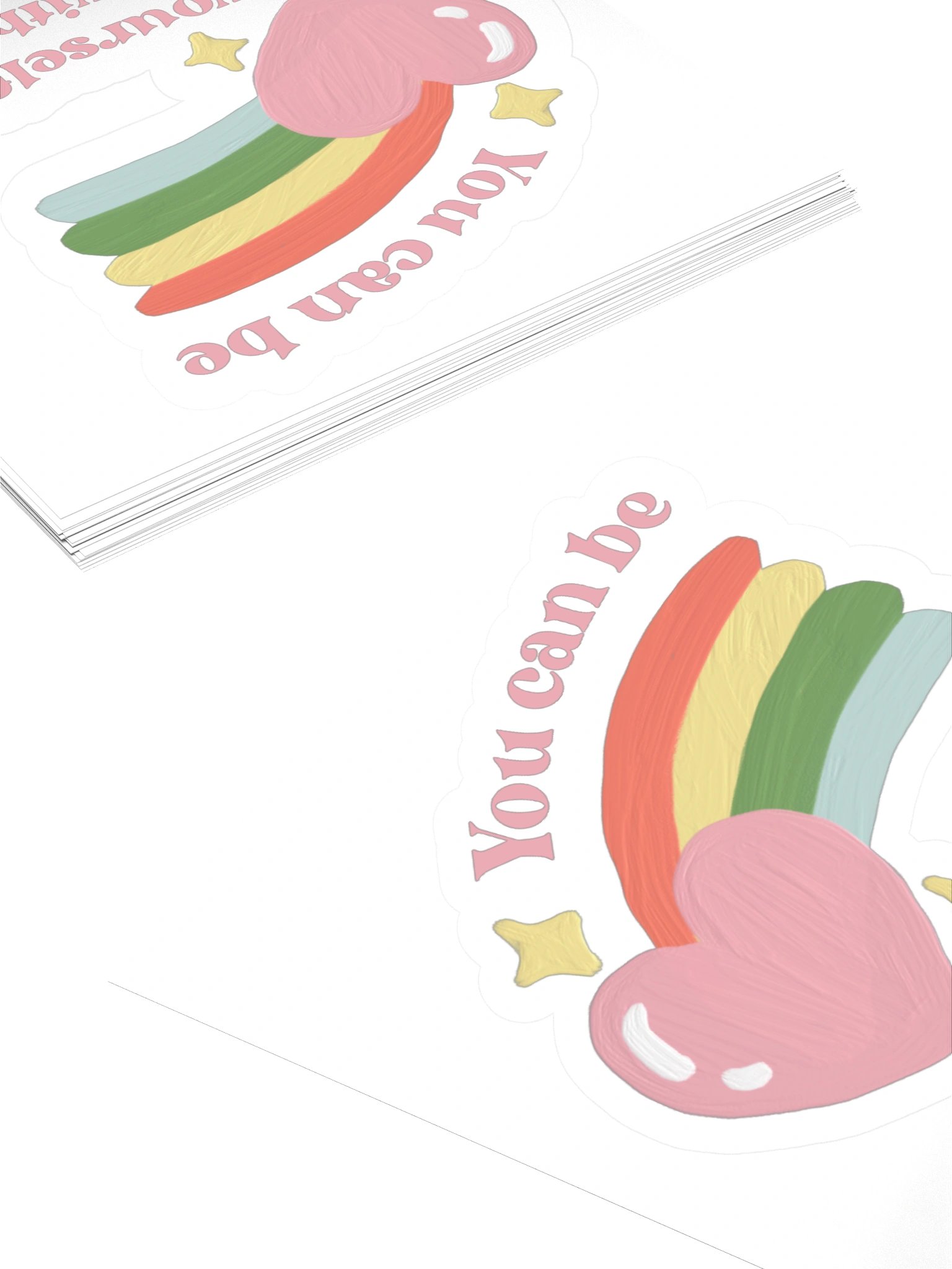 You Can Be Yourself with Me Sticker product image (15)