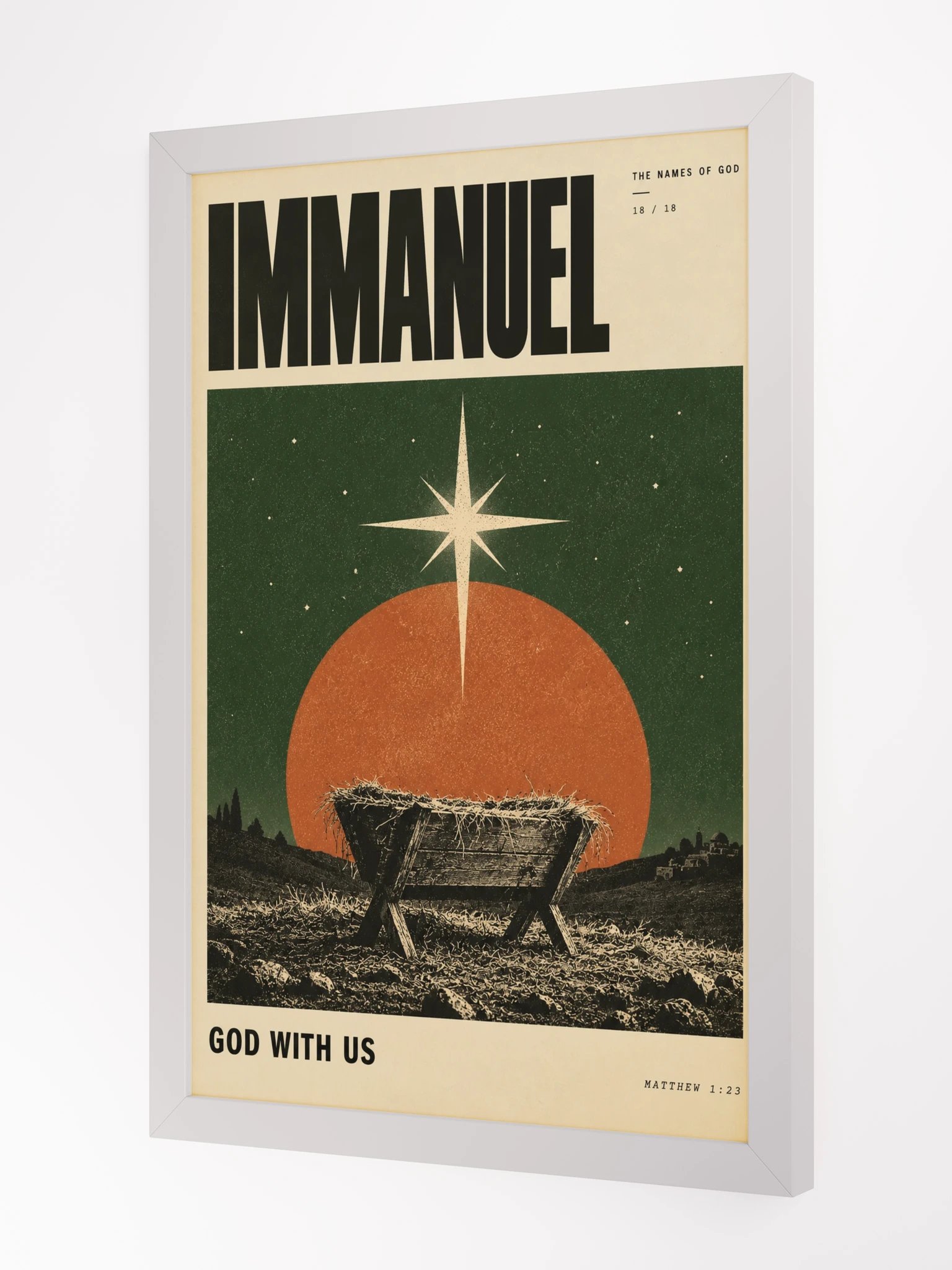 Immanuel | Names of God Framed Print product image (23)