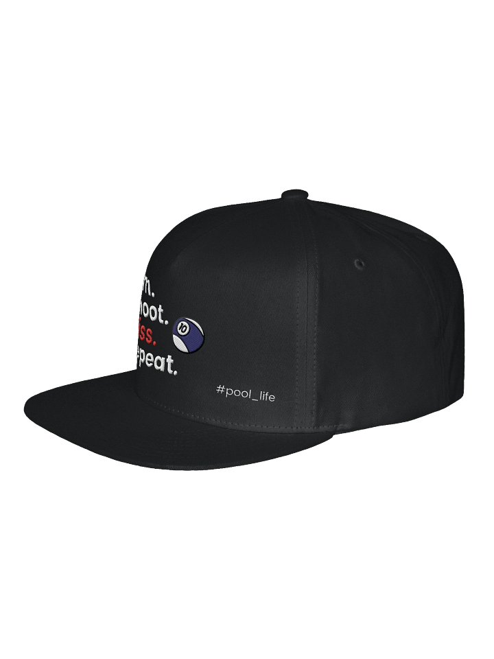10-ball Pool Life Cap (Snapback - Black) product image (2)