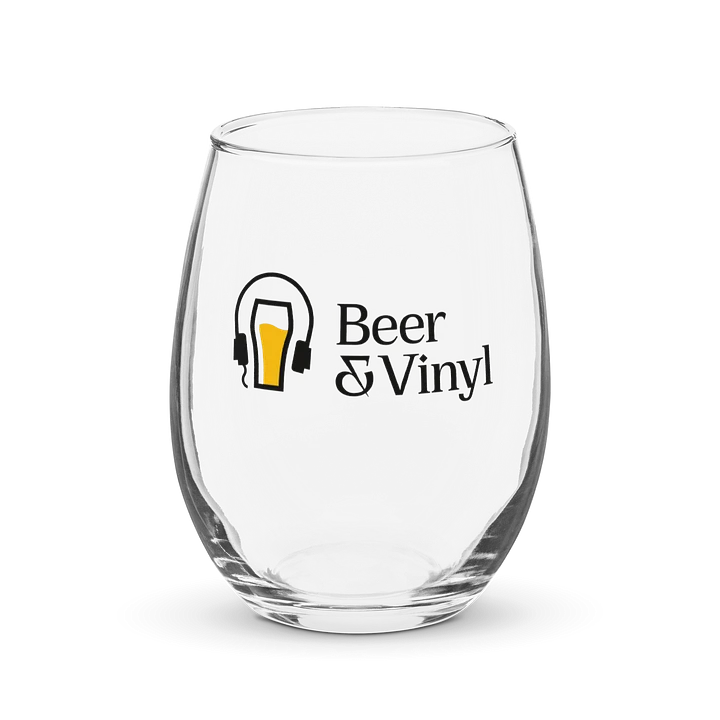Beer & Vinyl Wine Glass product image (1)