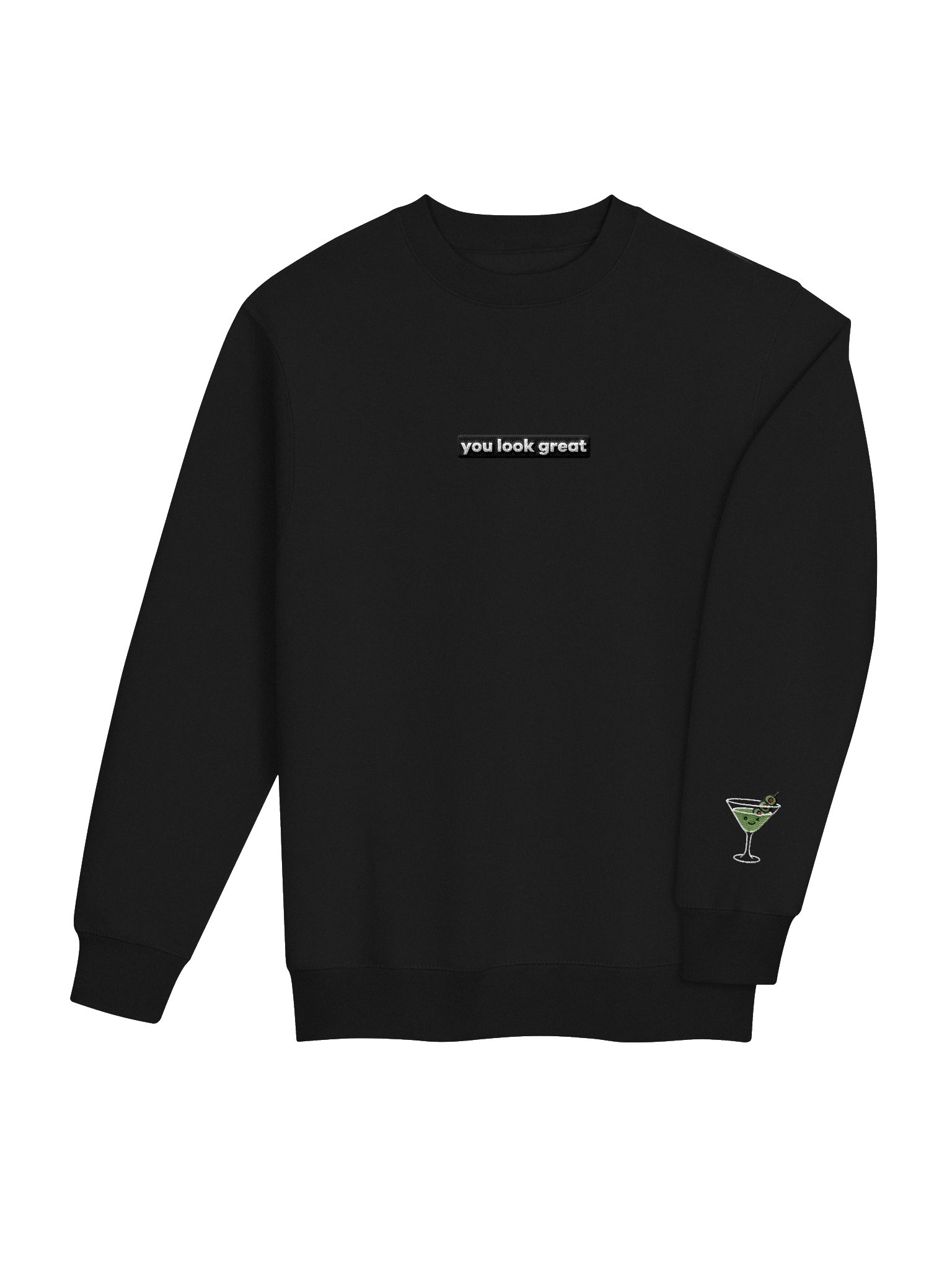 LIMITED EDITION: Simple Stitches Dirty Martini Crew - Embroidered product image (8)