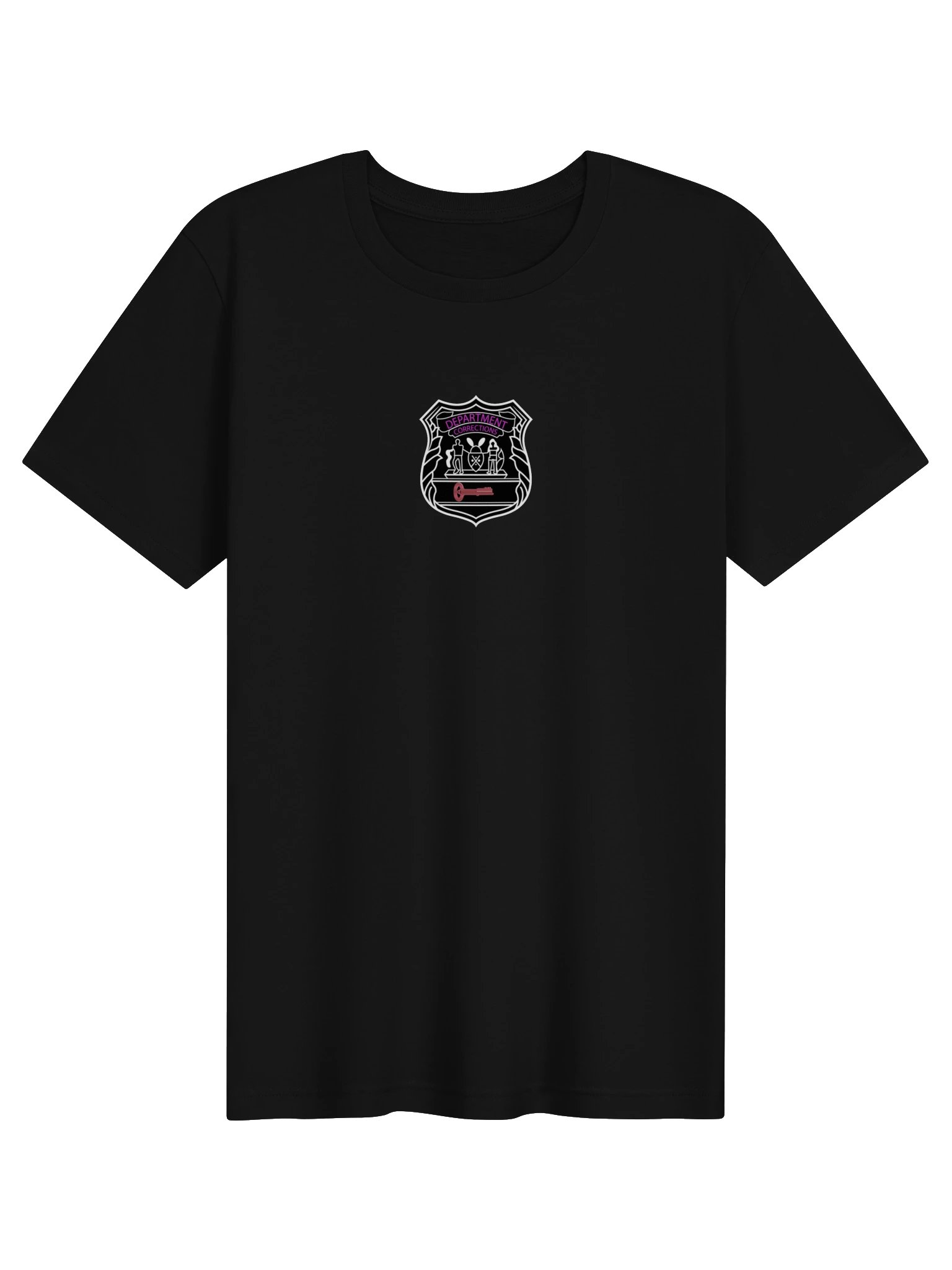 Department of Corrections T-Shirt (Magenta) product image (1)