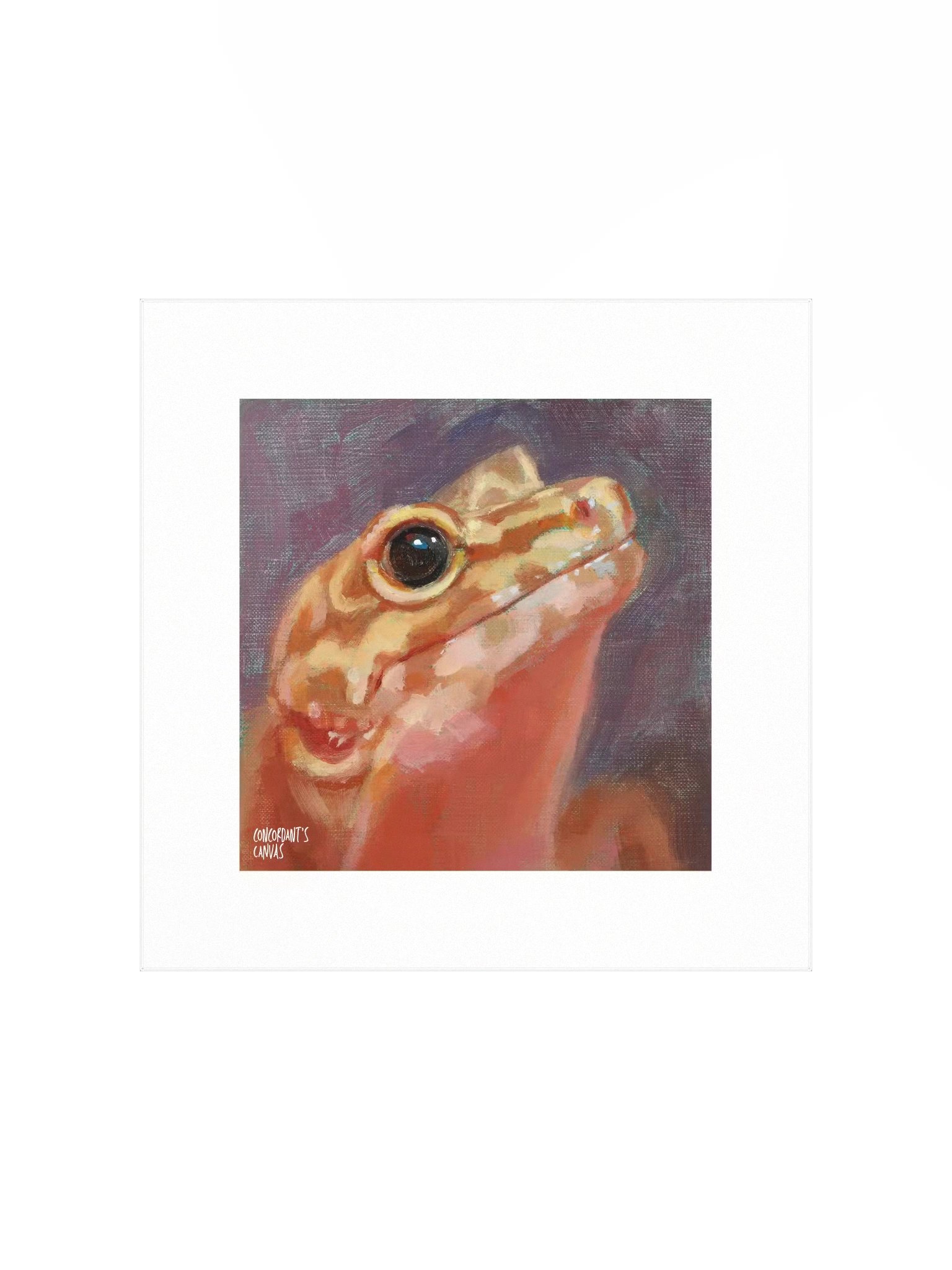 Leopard Gecko Print - Painted Live 3/2/2026 product image (1)