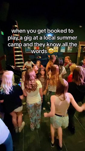 best gig ever! this is our song ‘save me’ would you book us for a gig? #rockpop #livegig #gigs