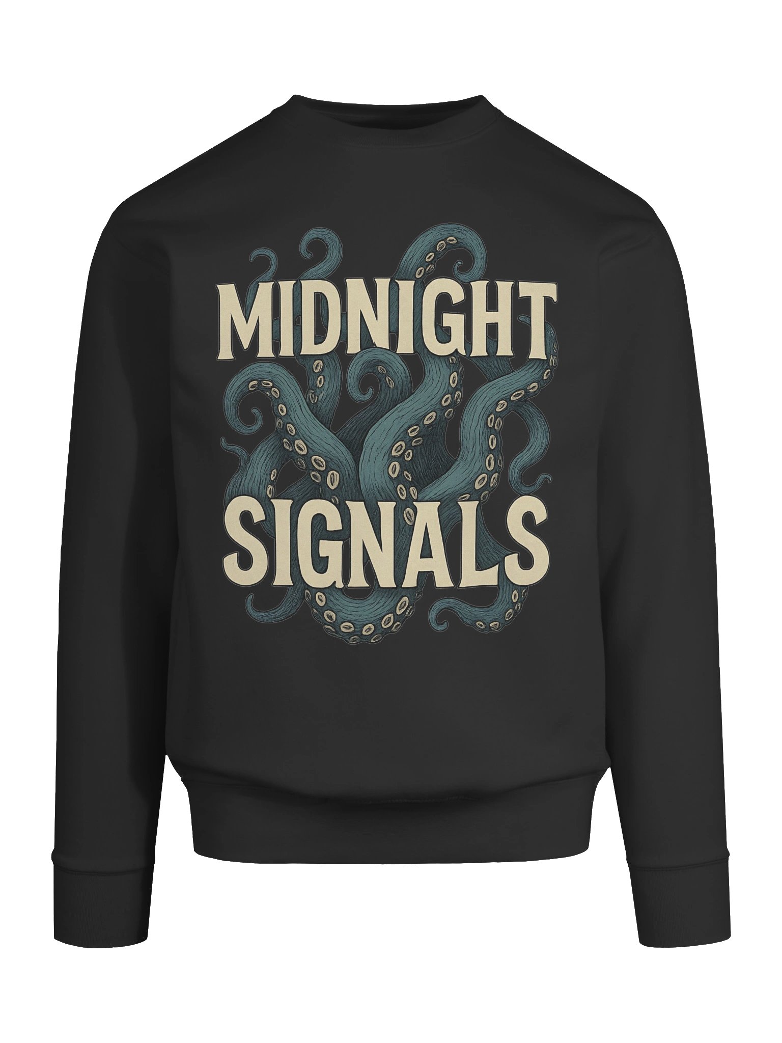 Tentacle Entwined Midnight Signals Sweatshirt product image (65)