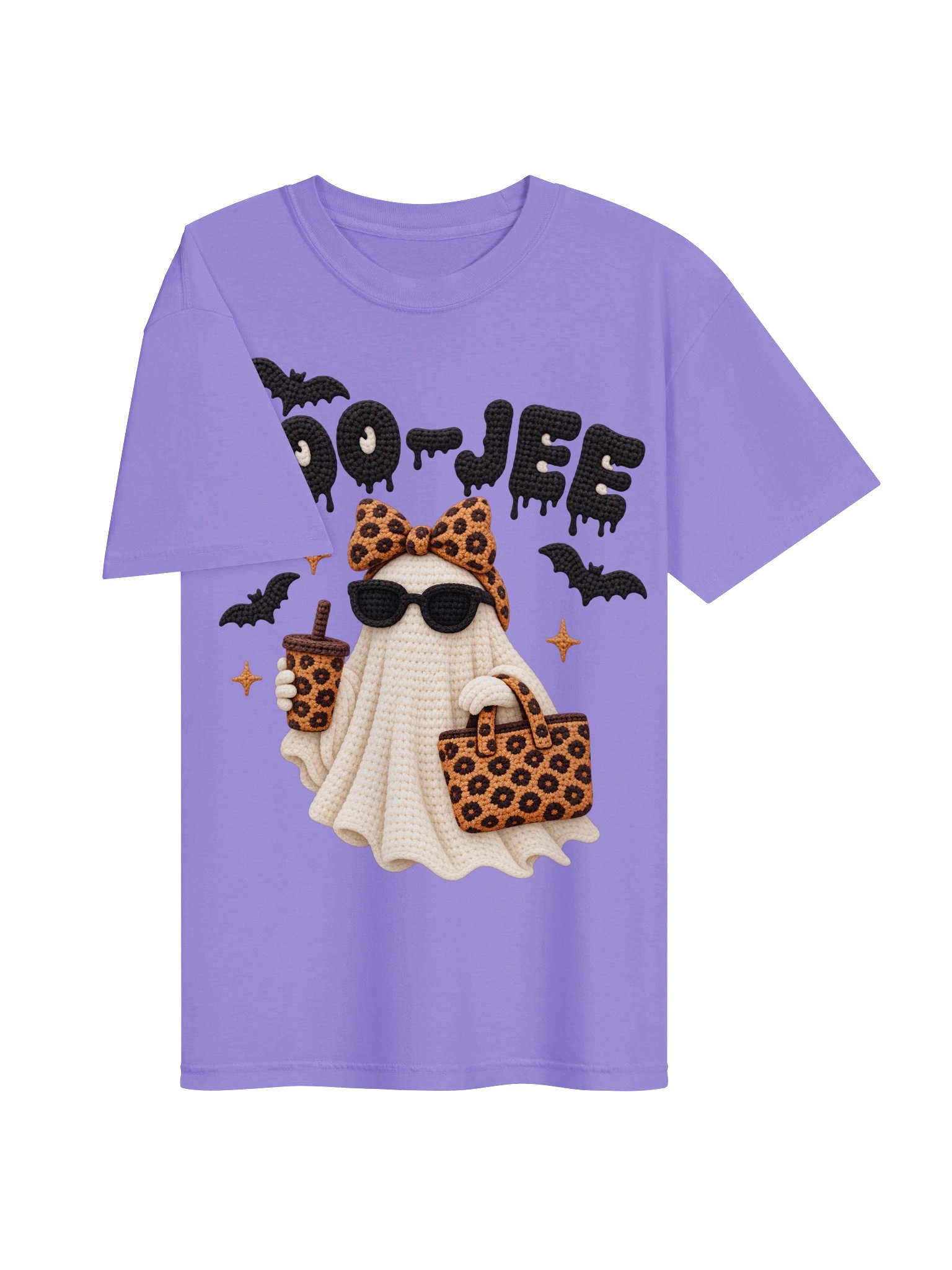 BOO-JEE Crochet Ghost – Cute Halloween Leopard Print Design product image (15)