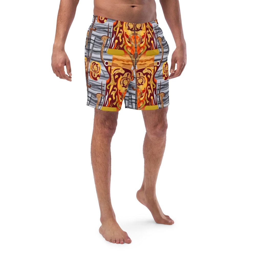 Men's Dancing Warrior Swim Trunks product image (3)