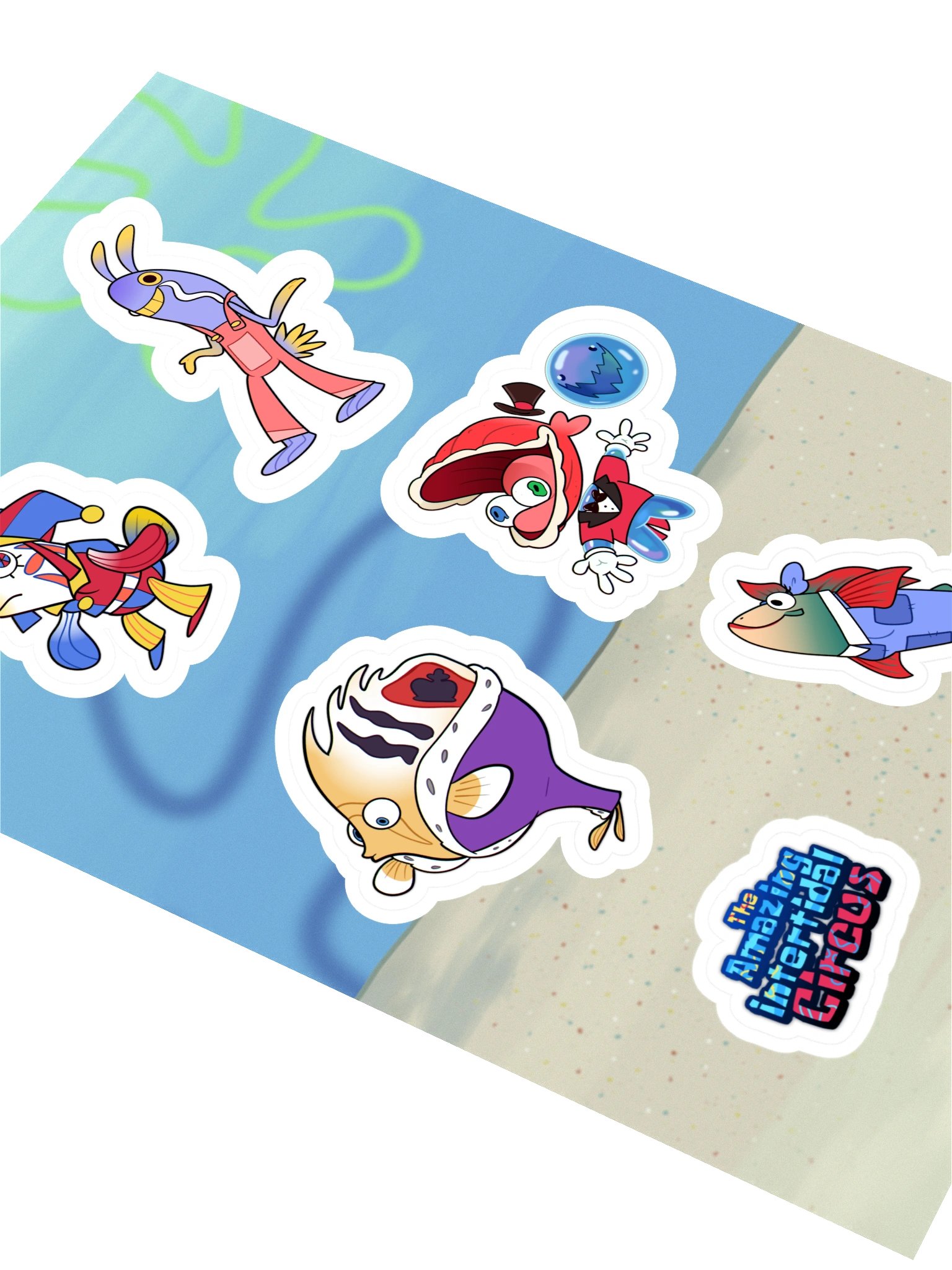 The Amazing Intertidal Circus - Sticker Sheet #2 product image (2)