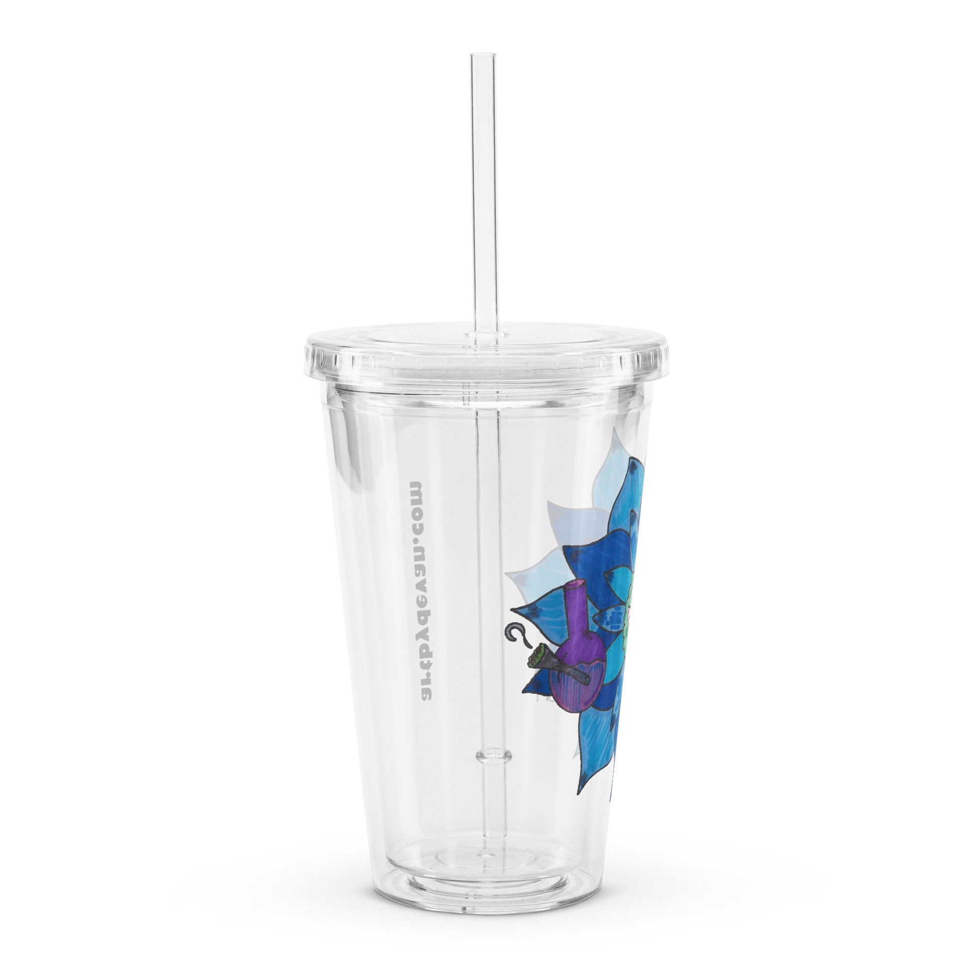 Light Blue Stoner Flower Cup product image (2)