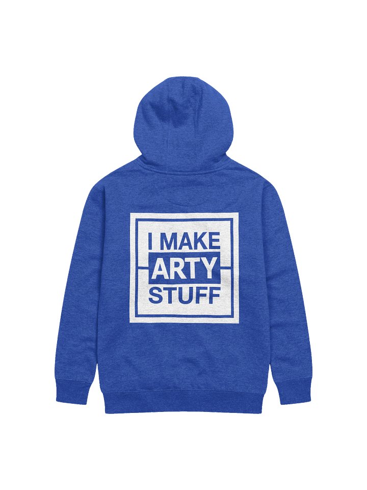 I MAKE ARTY STUFF - Premium Cotton Hoodie product image (2)