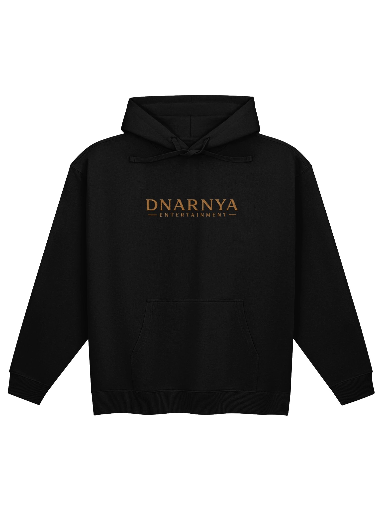 DNARNYA — Mut Folded Portrait Hoodie — Black product image (1)