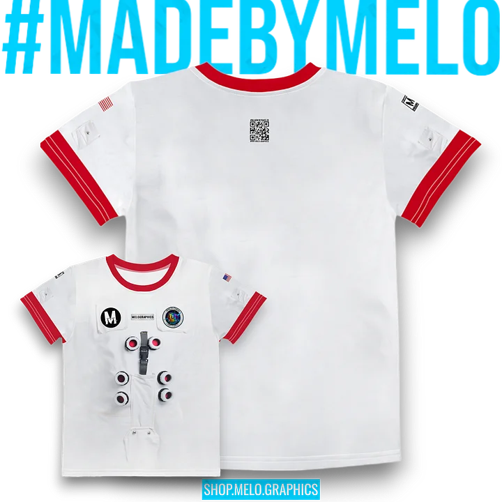 Astronaut Suit: #MeloCrew Junior Cadet - Ultimate Toddler T-Shirt | #MadeByMELO product image (1)