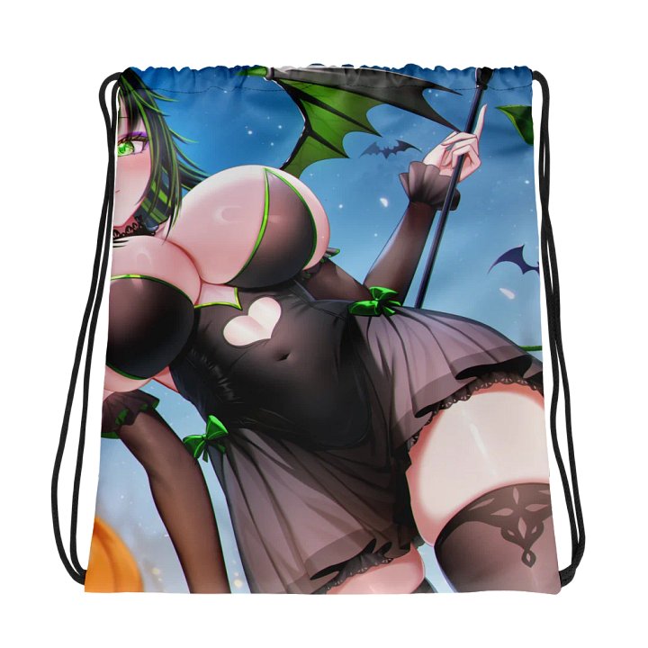 Spooky drawstring bag product image (1)