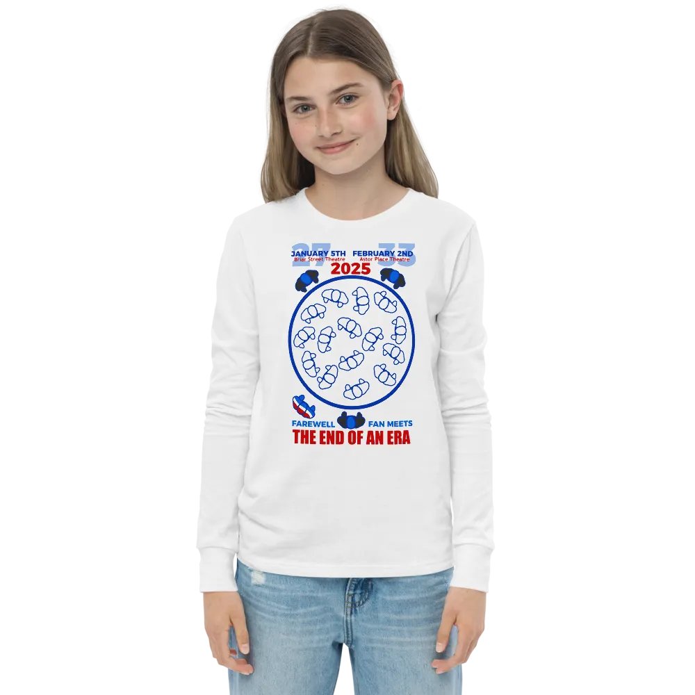 Blue Man Group's Farewell to An Era Fan Kids Long Sleeve product image (3)