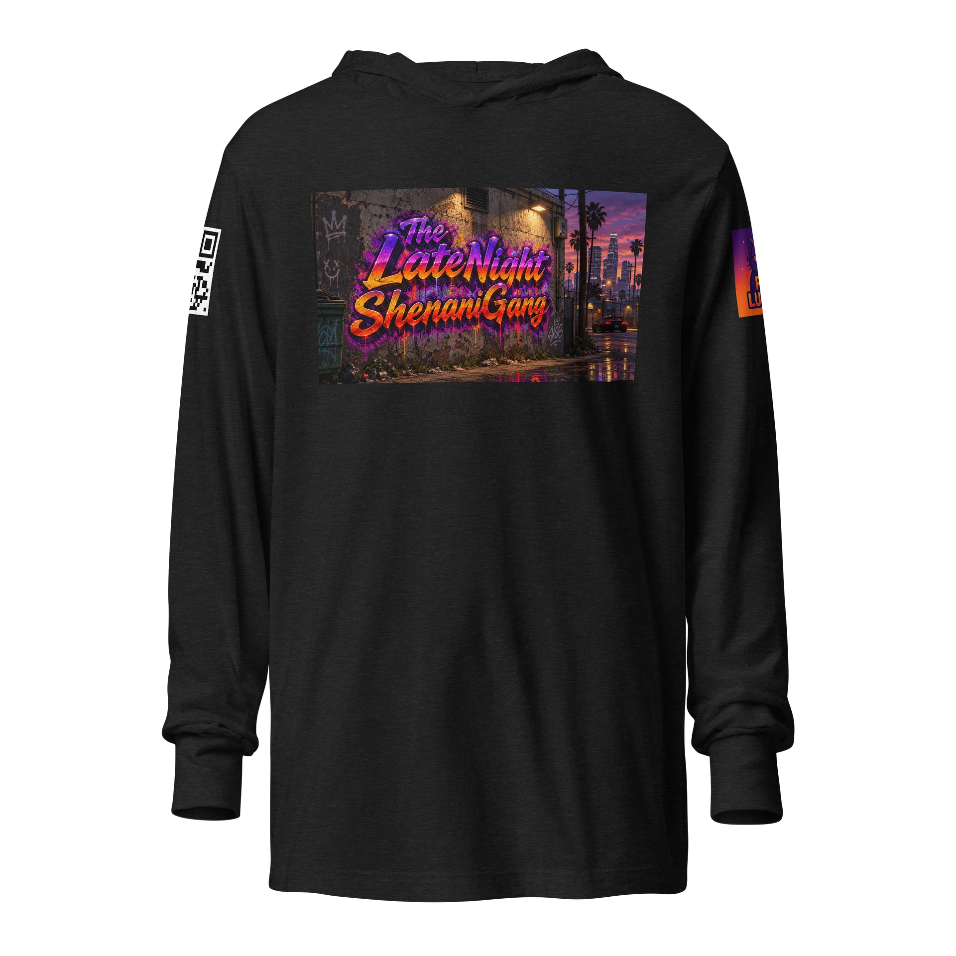 LNSG After Dark Long-Sleeve Hoodie Tee