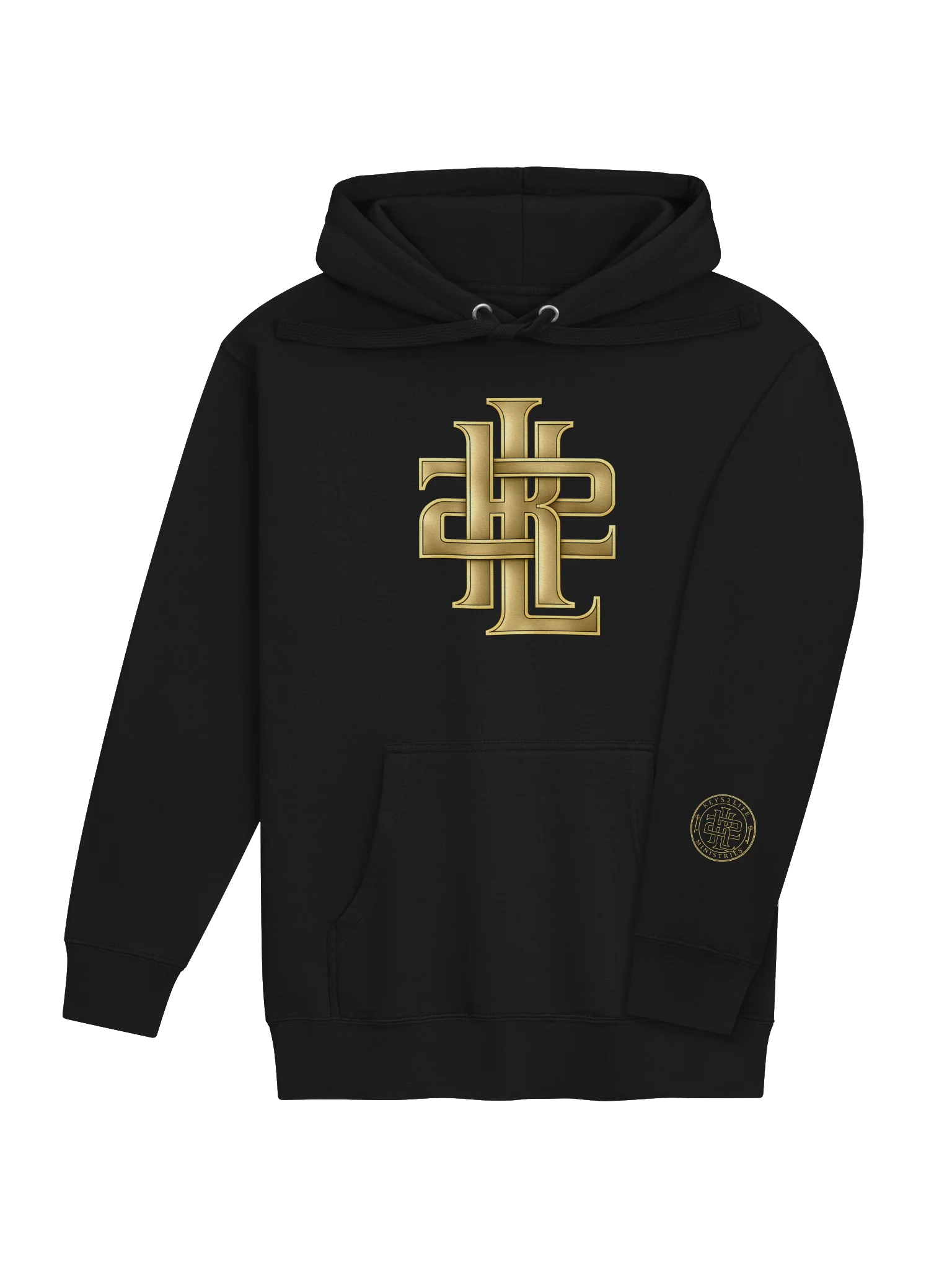 Golden Monogram Emblem Hoodie product image (25)