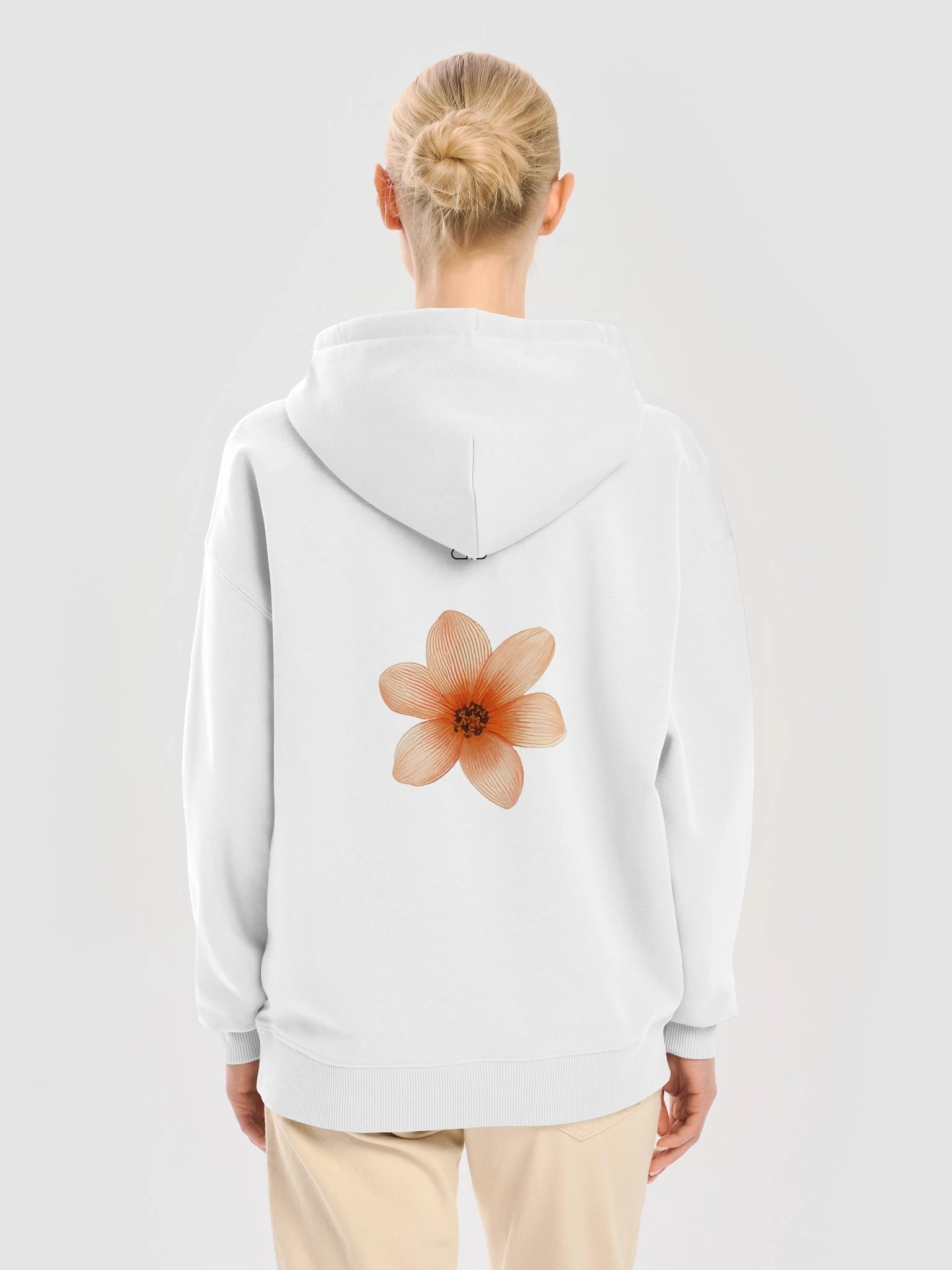 IBIZA Red Flower Hoodie product image (10)