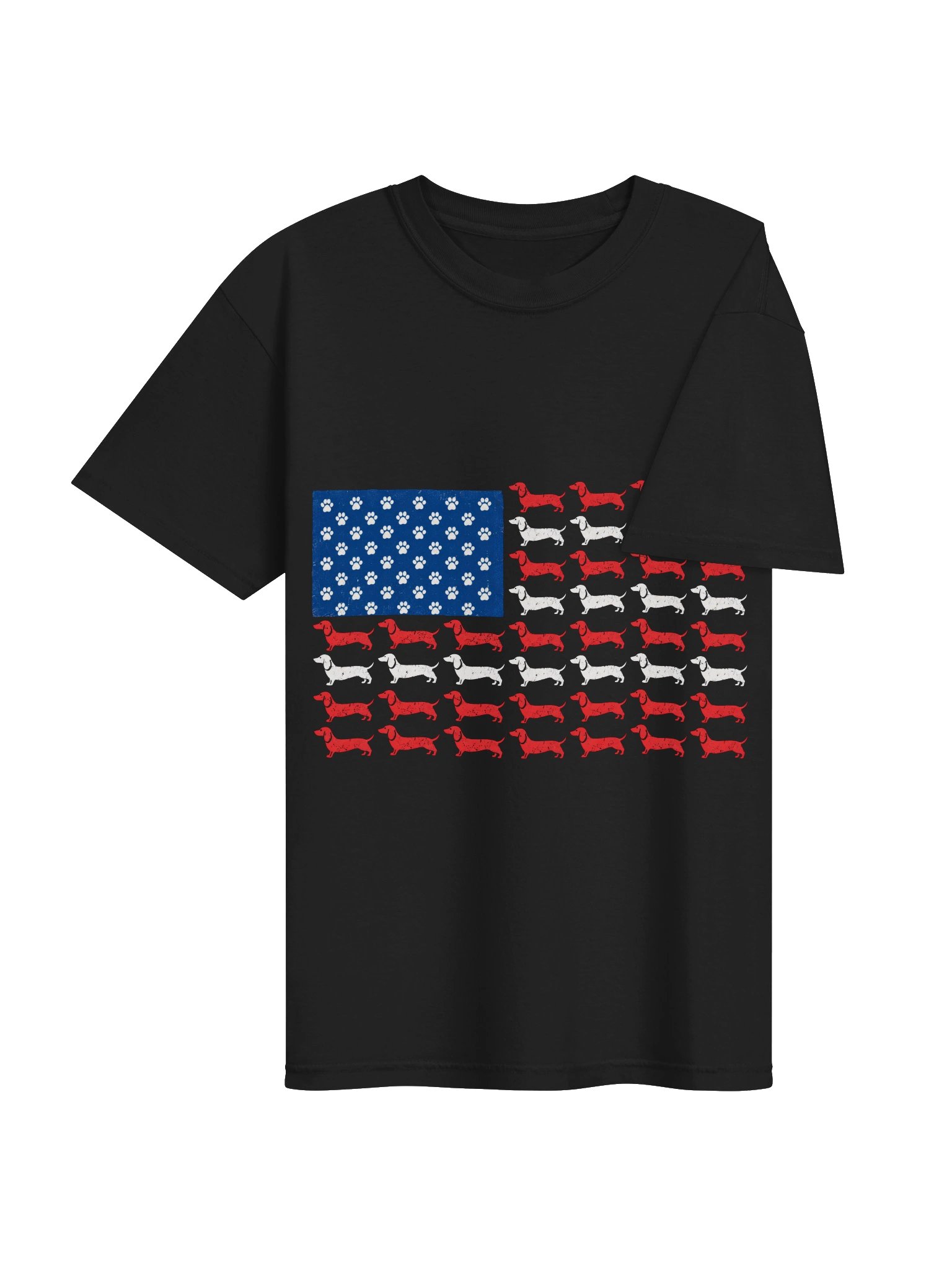 Dachshund American Flag Tee 🇺🇸 product image (4)