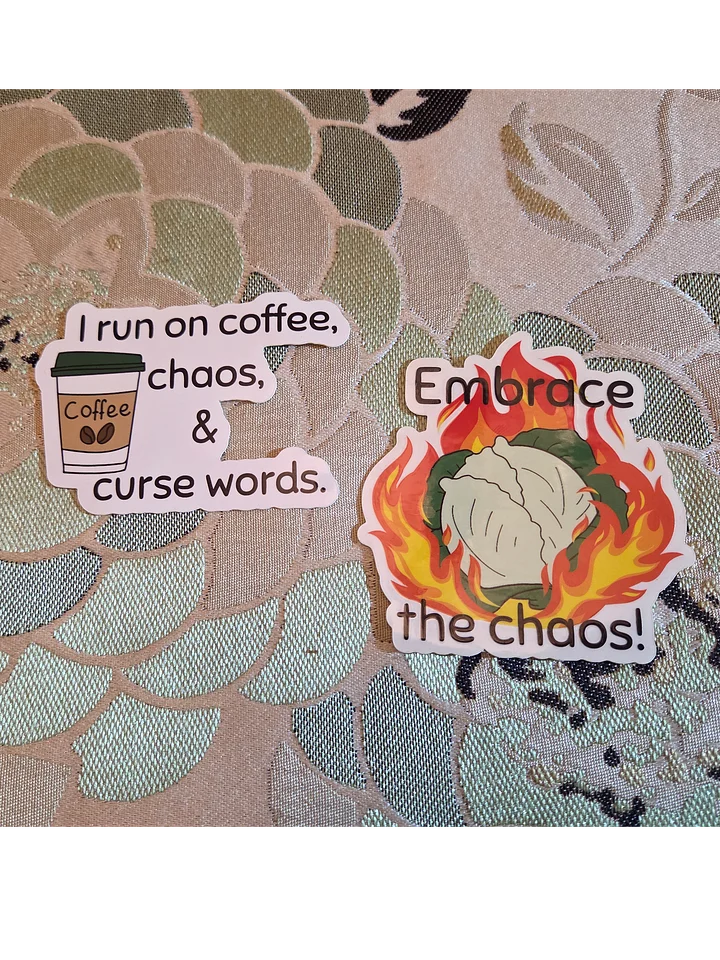 Chaos Coffee Sticker Pack product image (1)