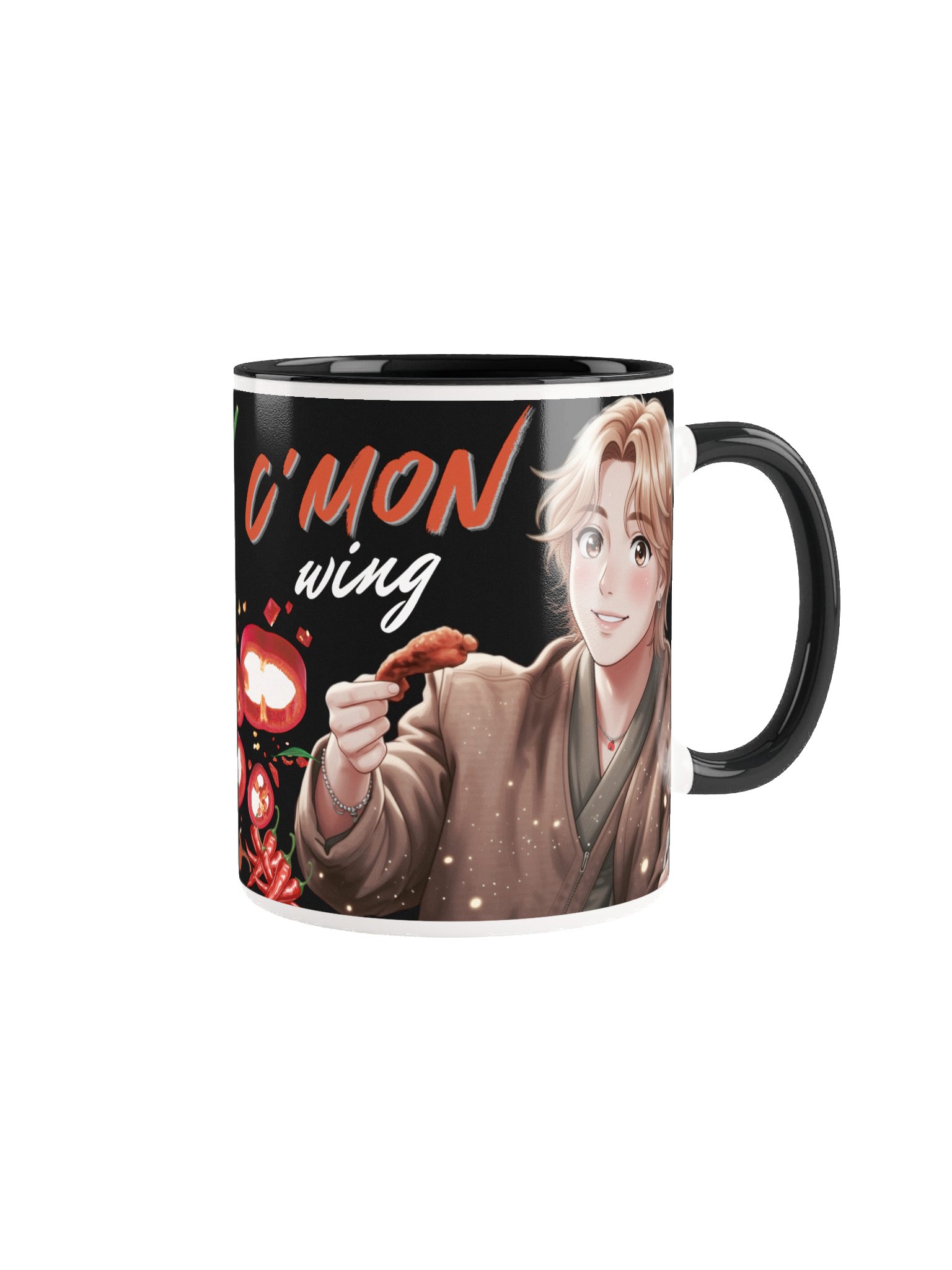 Jimin's HotOnes Mug (Black) product image (1)