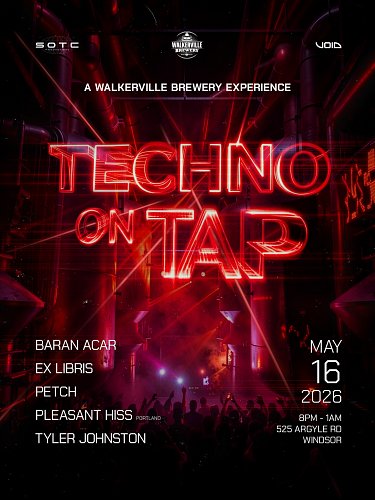 So excited to be closing out the night at Techno on Tap next Saturday in Windsor for my very first international gig! Thanks ...