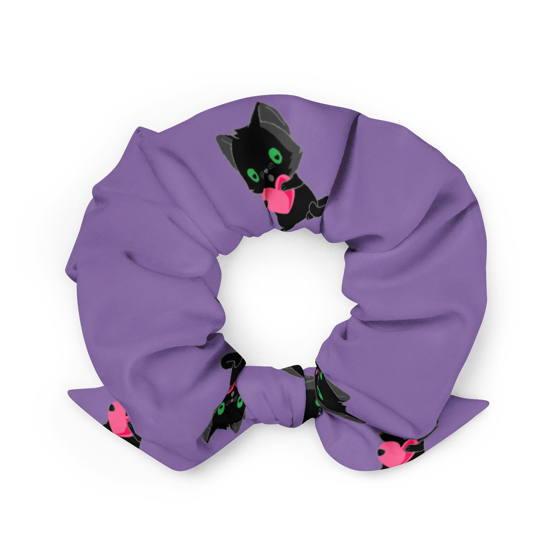 Purrfect Love Scrunchie product image (2)