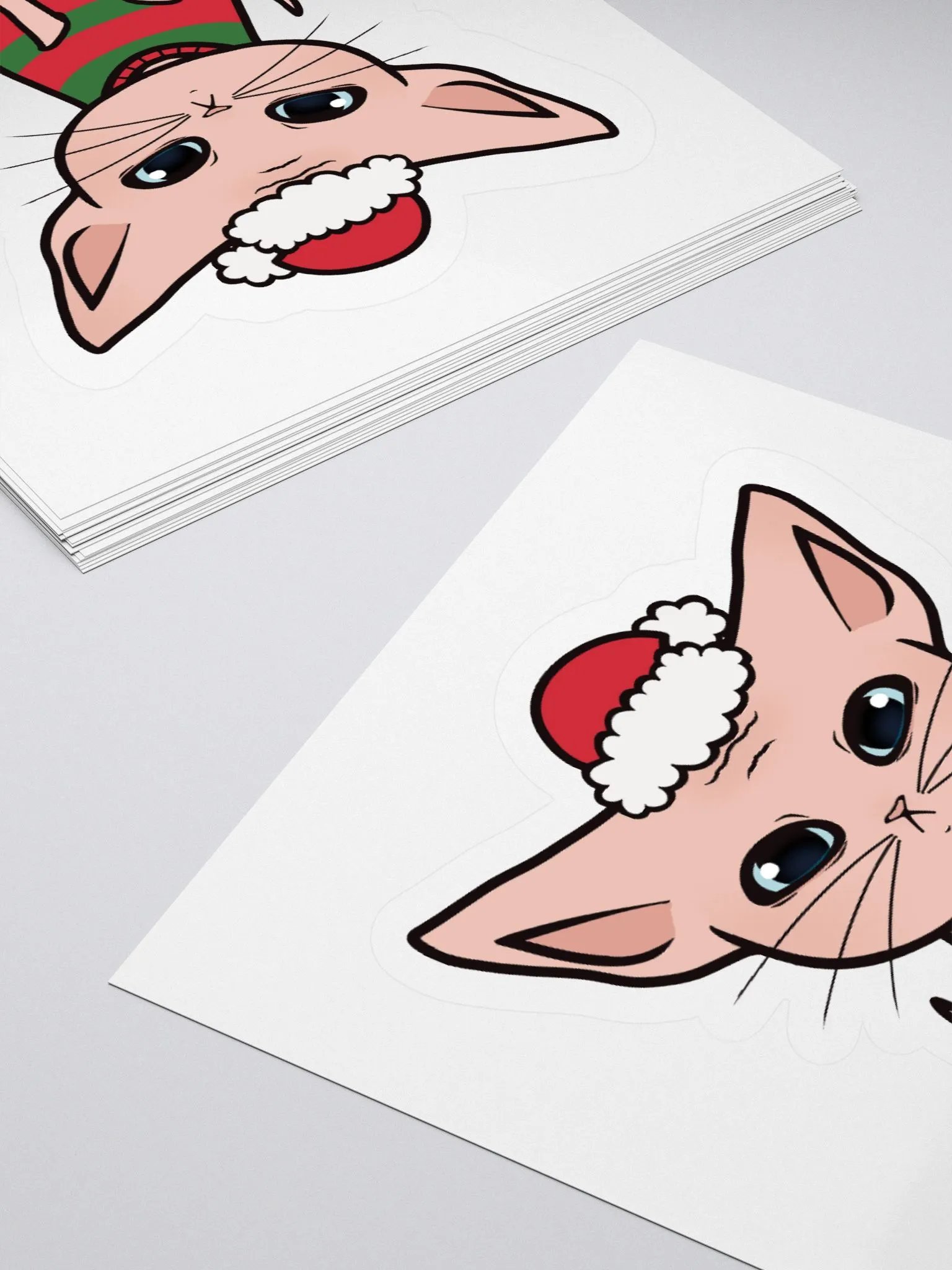 Christmas Kitty Sticker product image (4)