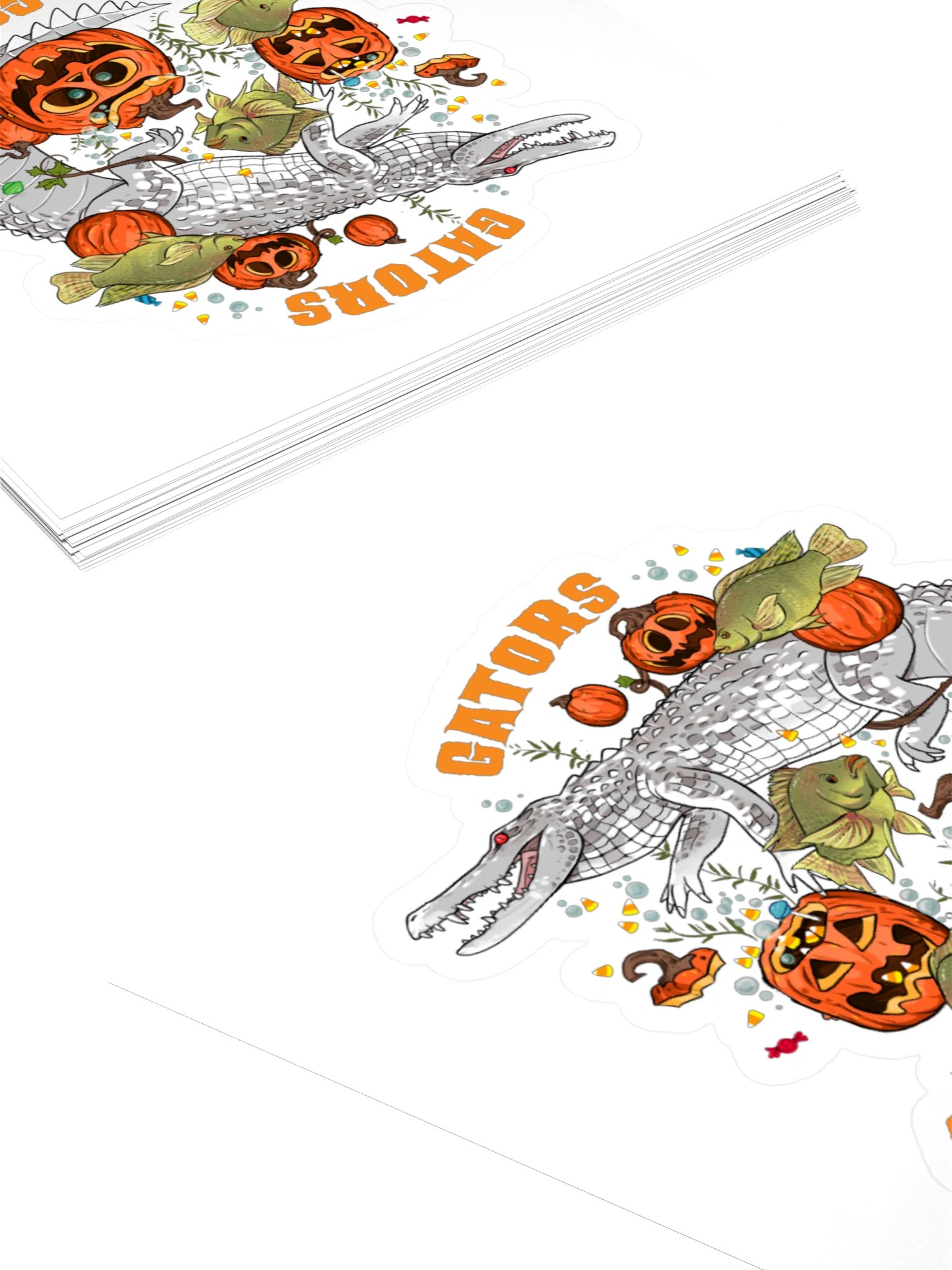 Gators Ghosts and Goblins Stickers product image (10)