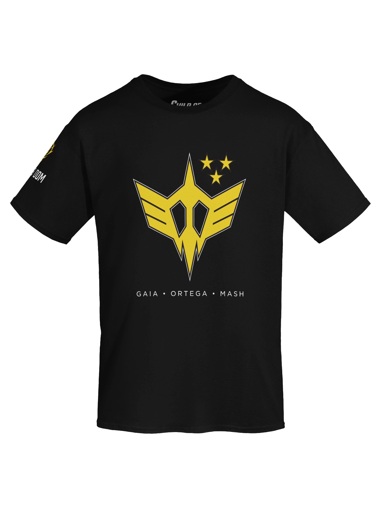 Black Tri-Stars T-Shirt product image (5)