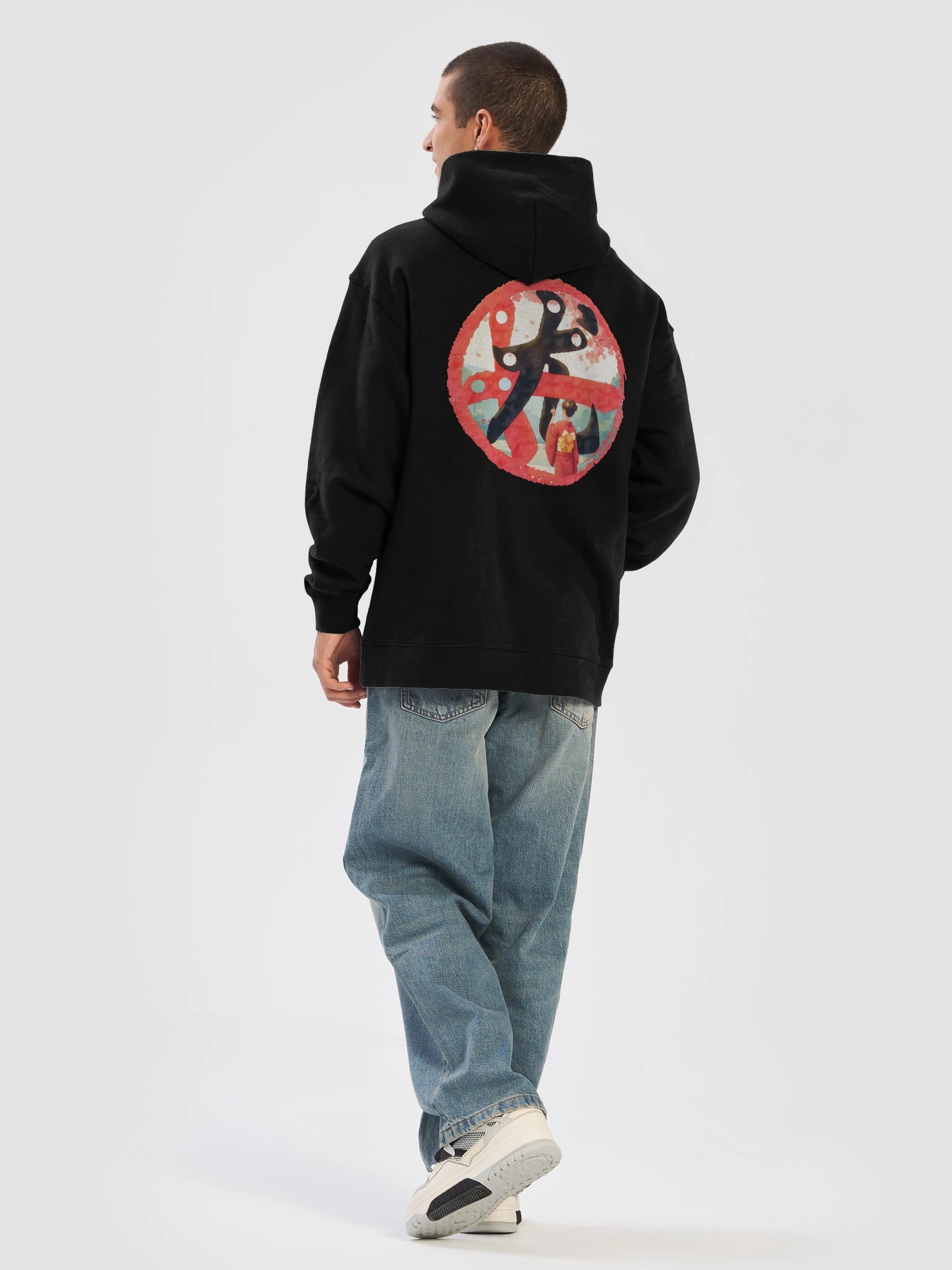 Cherry Blossoms: Unisex Hoodie product image (4)