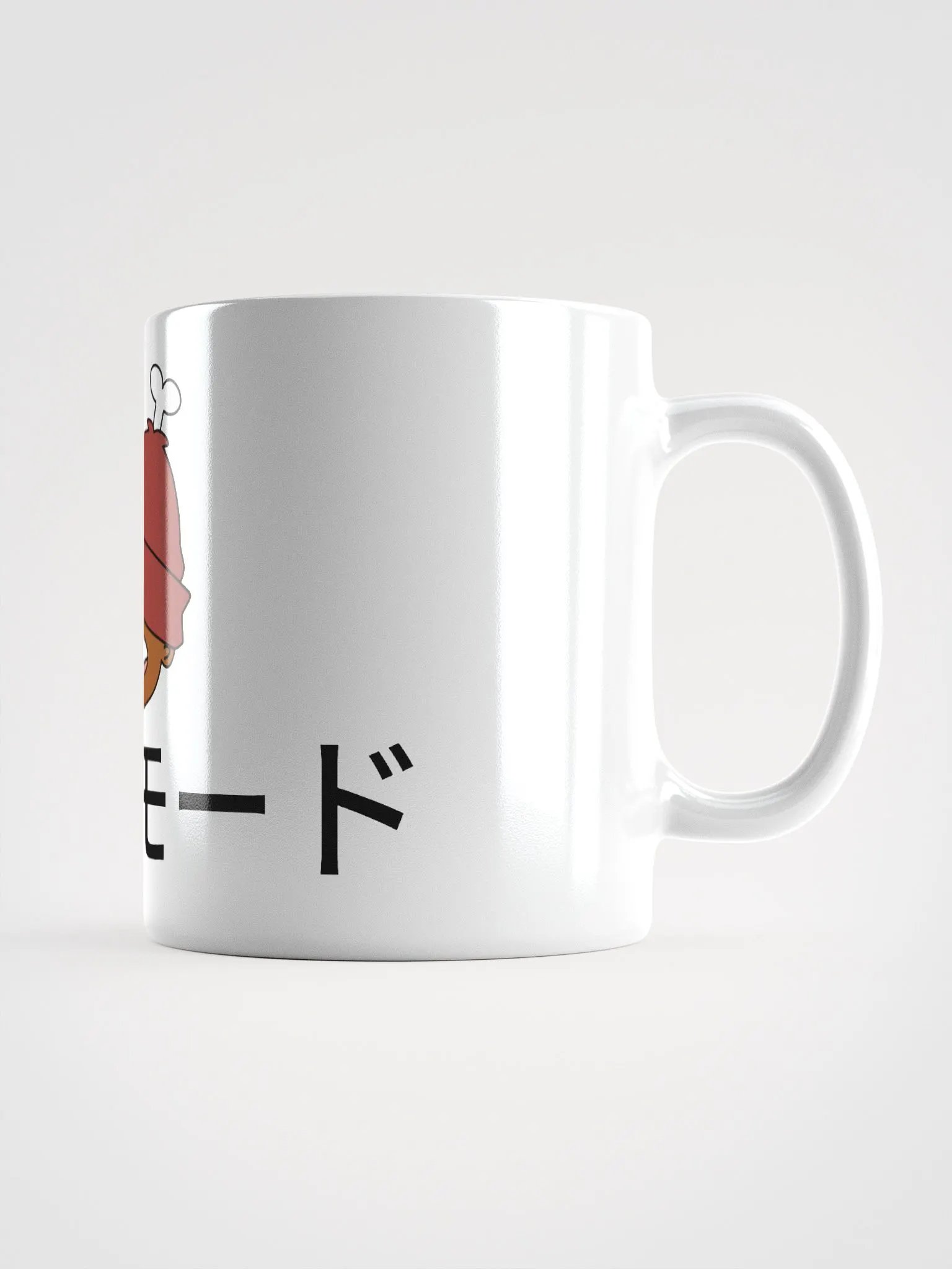 PORK MODE WHITE MUG product image (1)