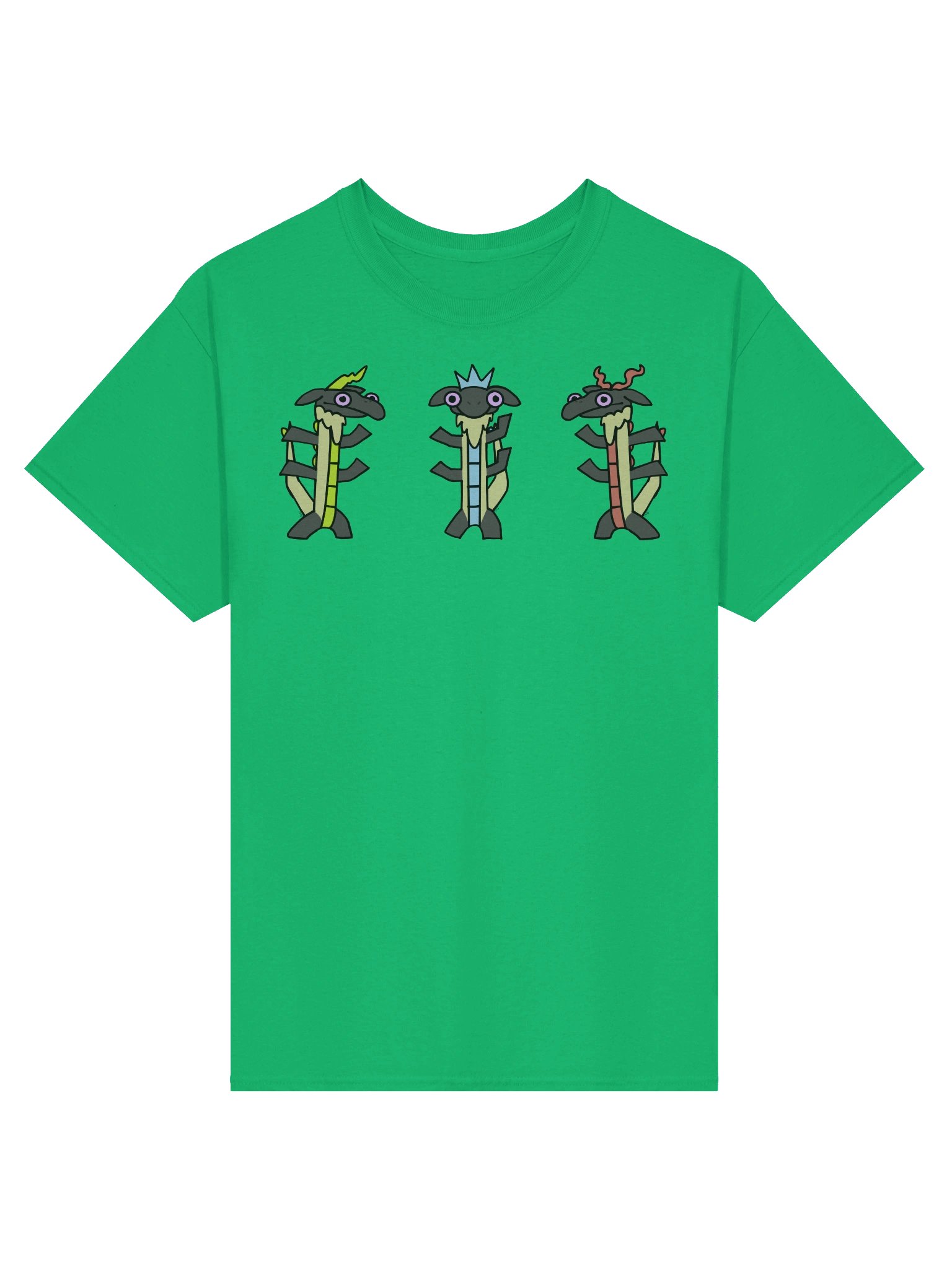 Danceing Drangon Trio Graphic T-Shirt product image (6)