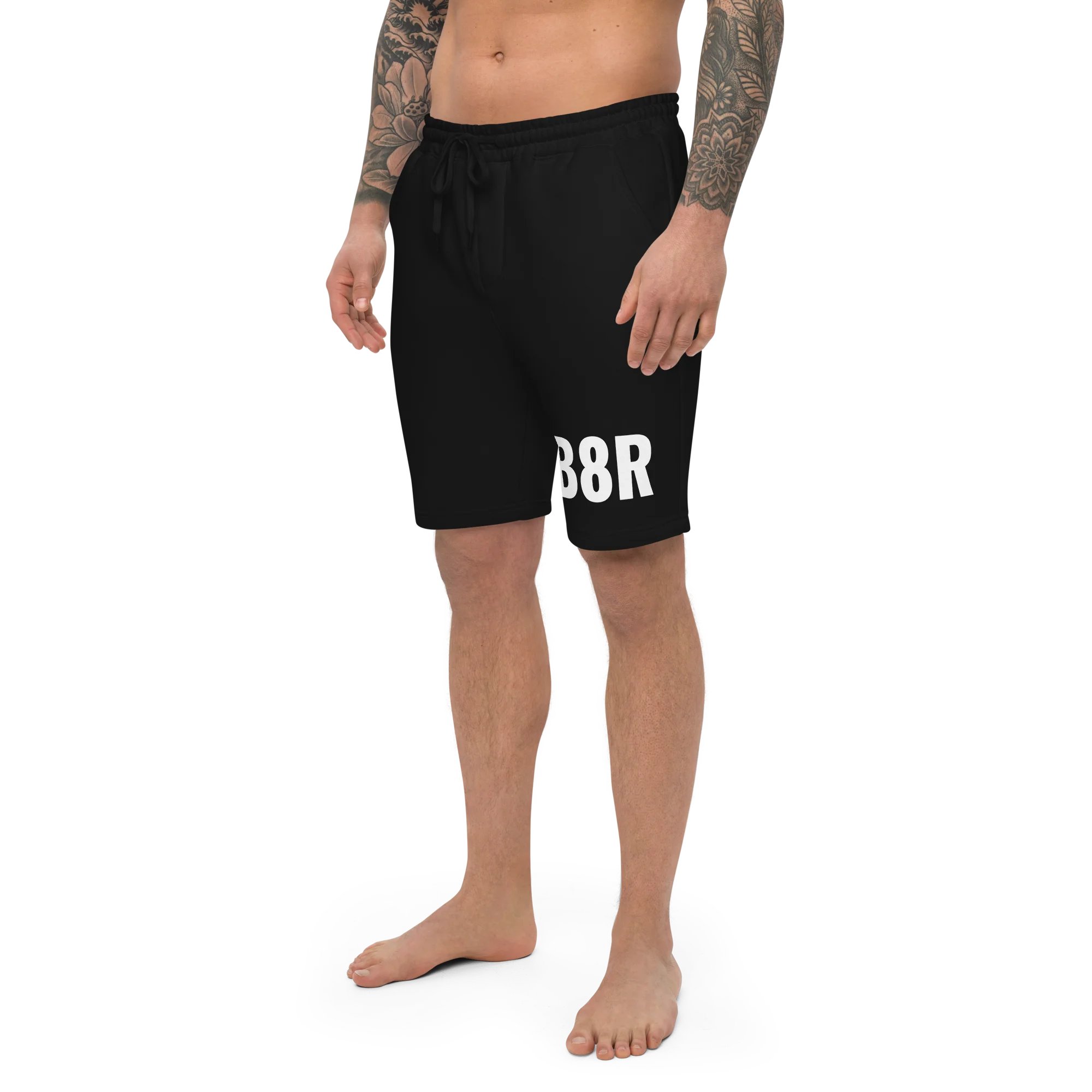 B8R Gym Shorts (White Logo) product image (3)