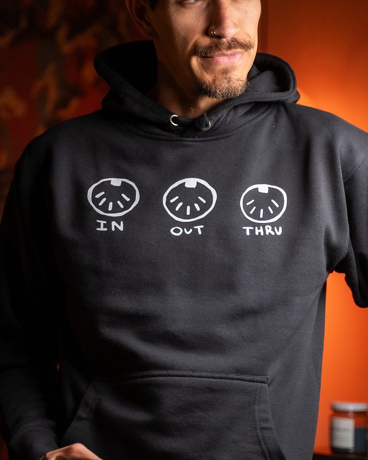 The Midi Hoodie | In Out Thru Hoodie product image (1)