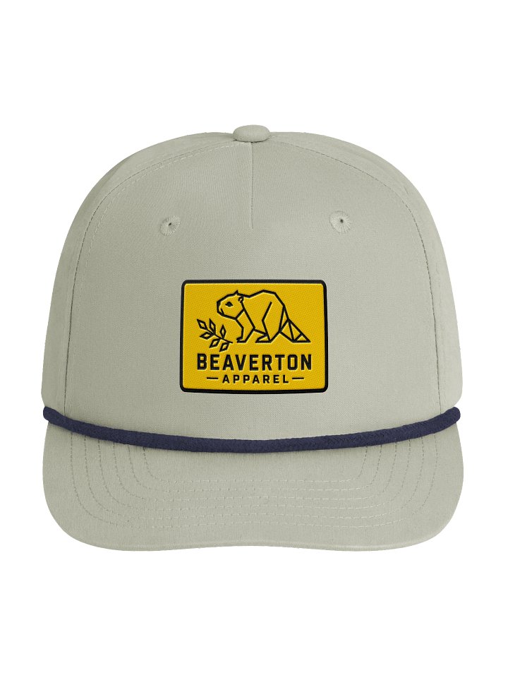Bold Box Beaver — Beaverton Golf Rope Cap product image (1)
