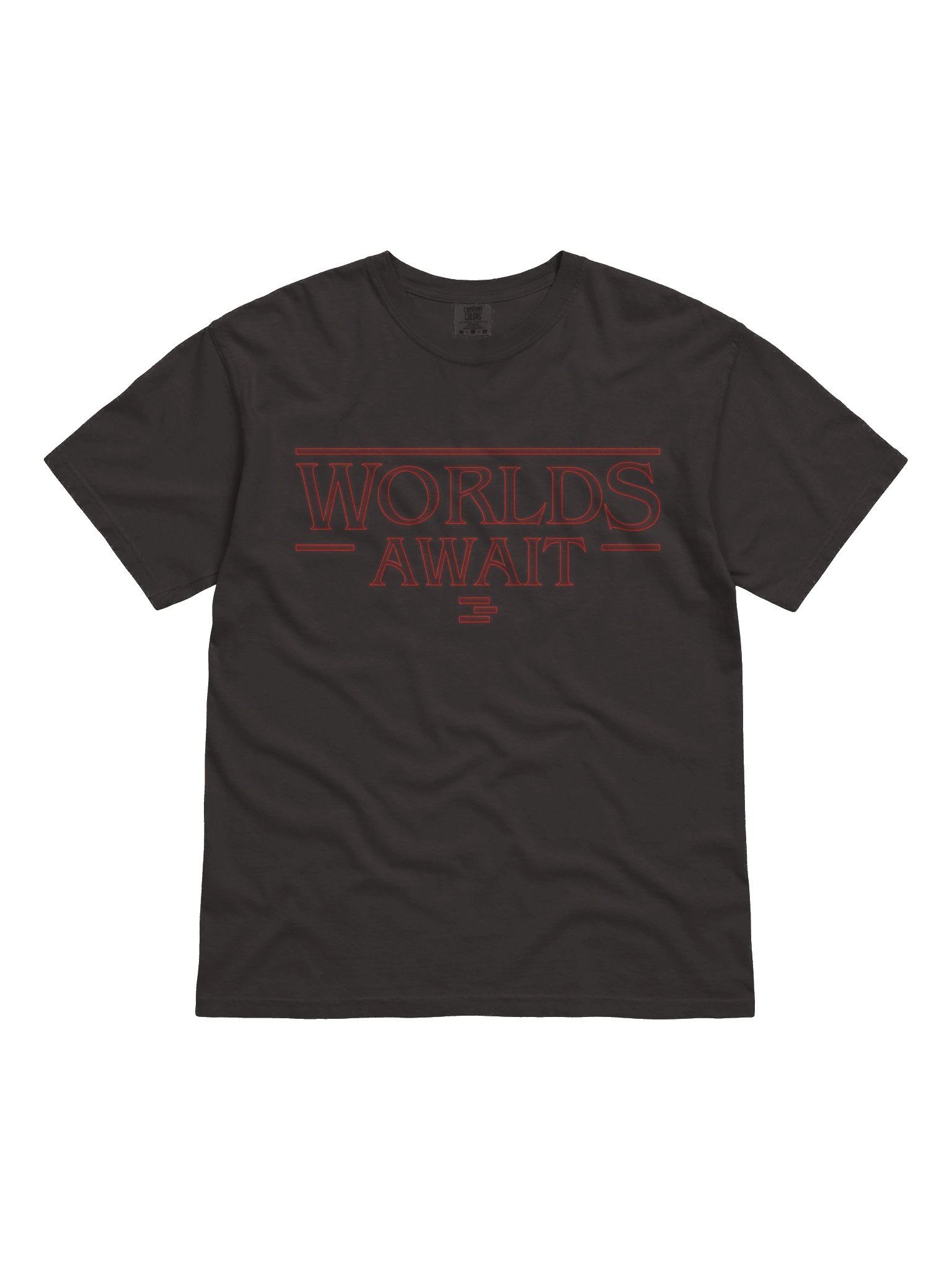 Worlds Await 80's Sci-Fi Tee product image (1)