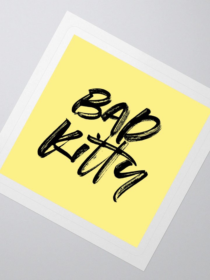 Bad Kitty Sticker product image (5)