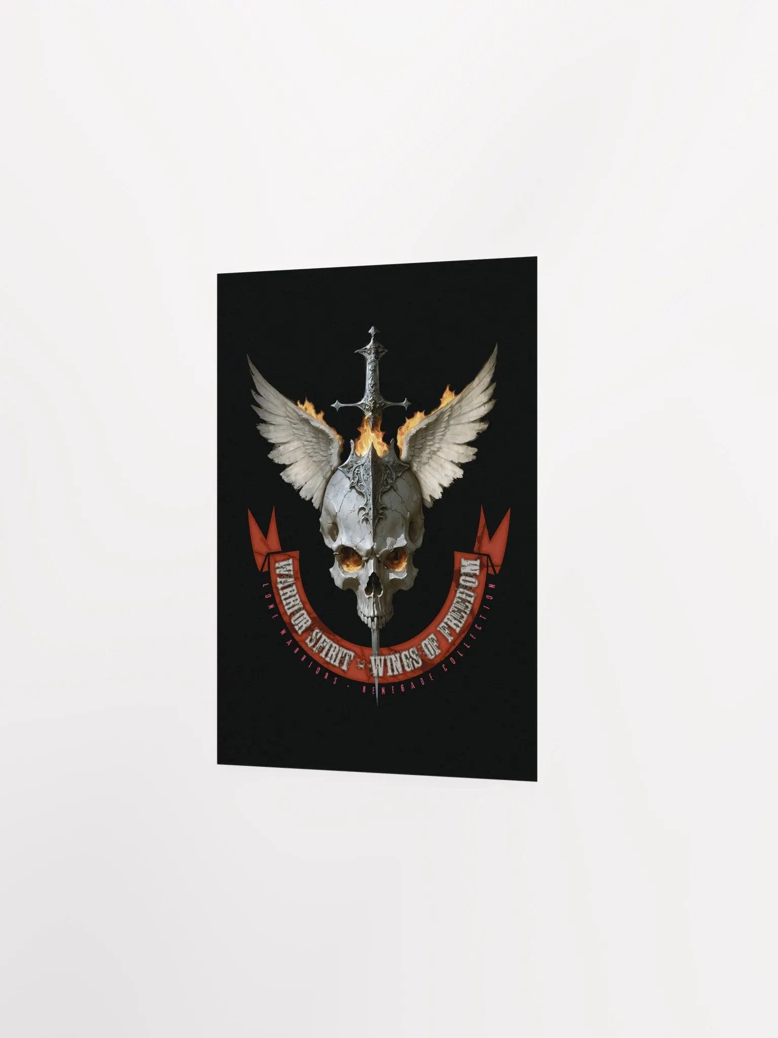 Warrior Spirit - Wings of Freedom ( Matte Paper Poster ) product image (2)