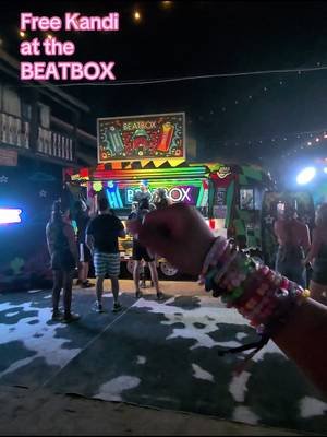 #beatbox #kandibracelet #az #rave 💕✨🎀🥺 honestly I got a lot of really cool Kandi from people 🍭🍬🌸🐝Everyone was really nice at #goldrushaz 🩷