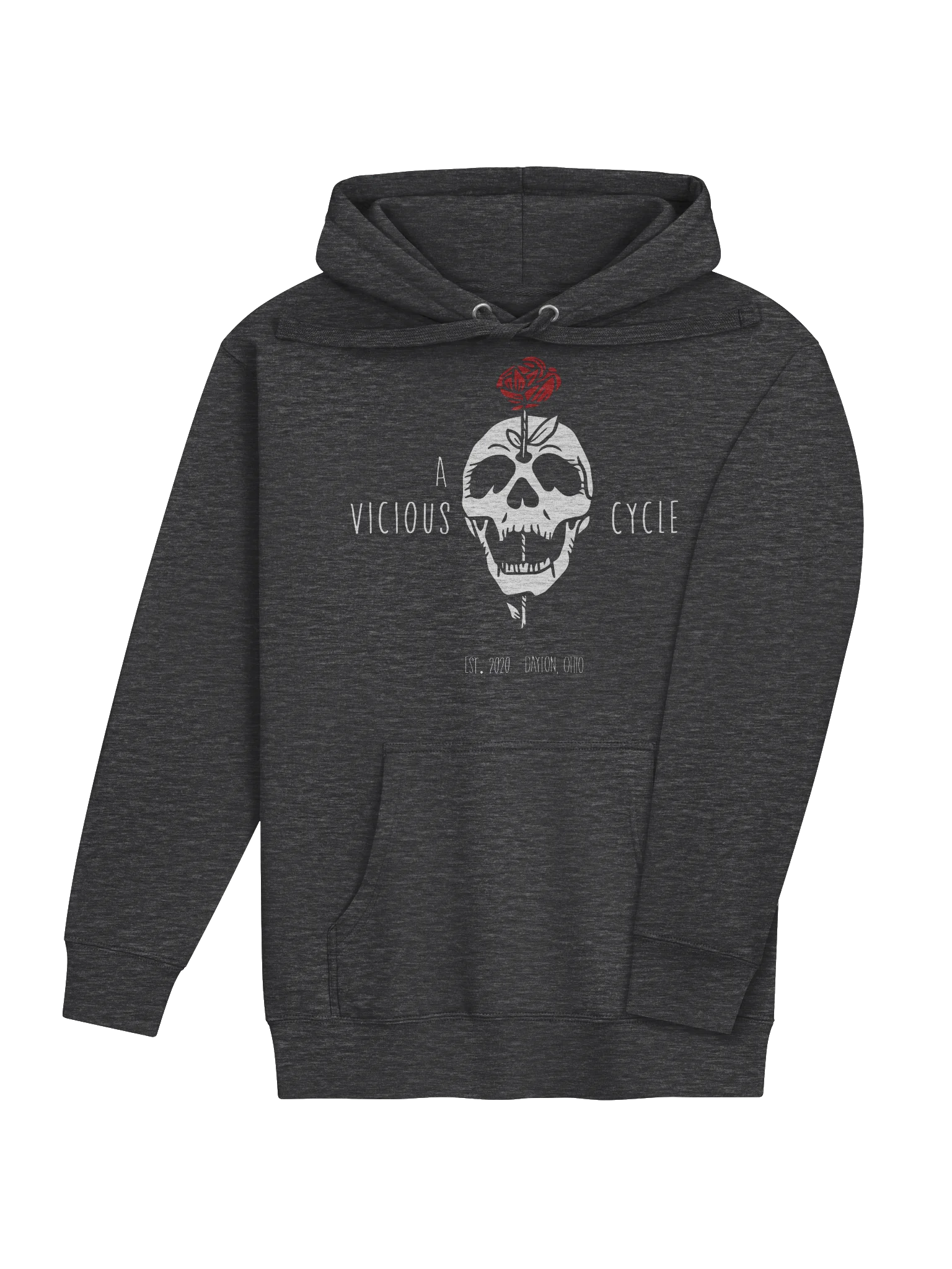 A Vicious Cycle Skull Hoodie product image (3)