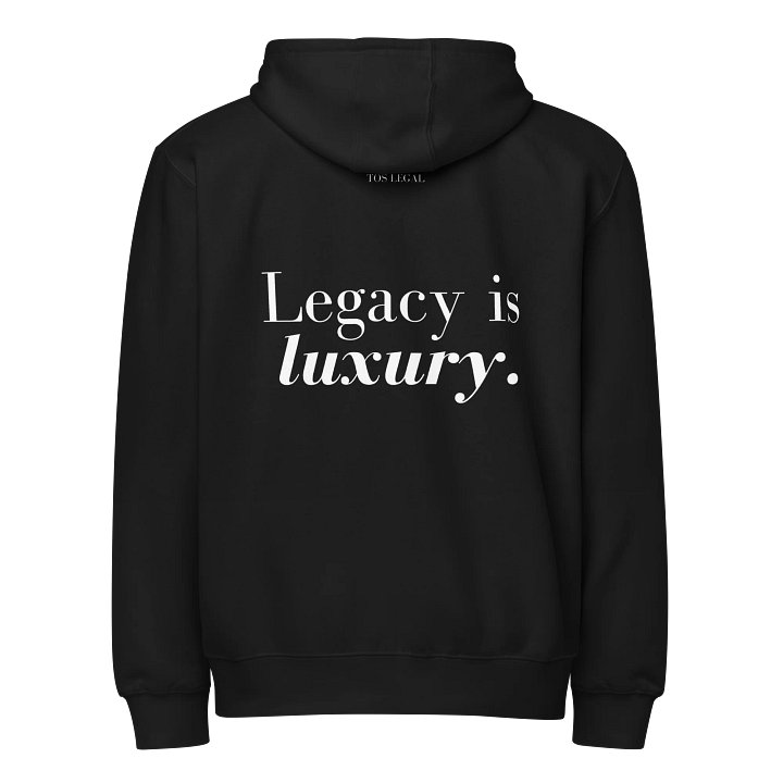 TOS Legacy Luxe Flex Zip Hoodie product image (5)