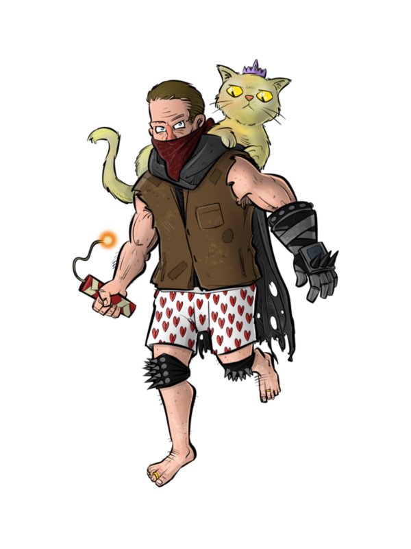 Carl and Cat Die-Cut Sticker product image (1)