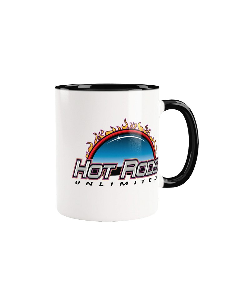 HRU Flames Mug - Black product image (1)