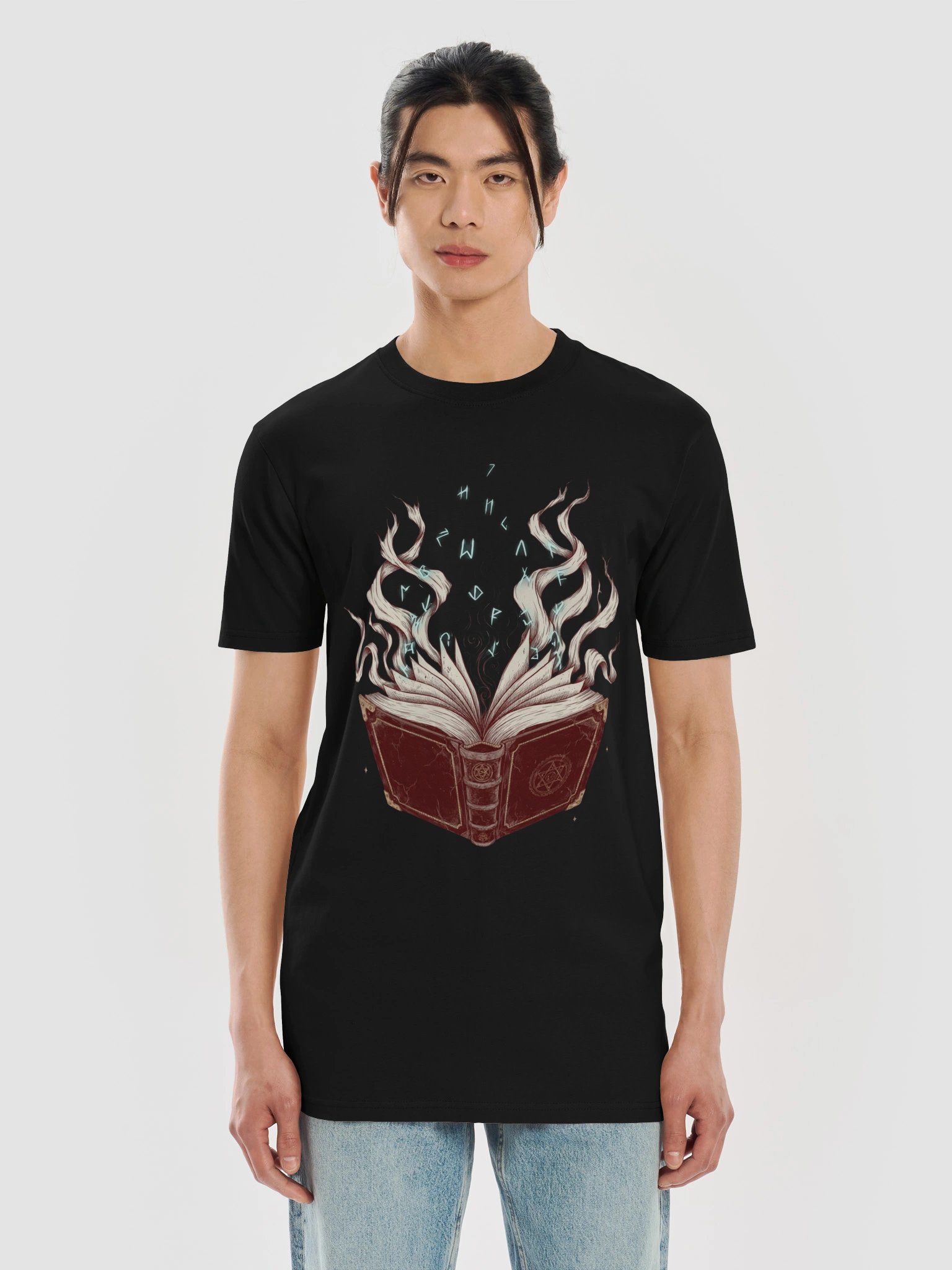 The Arcane Grimoire // Eldritch Rune Heavyweight Tee product image (7)